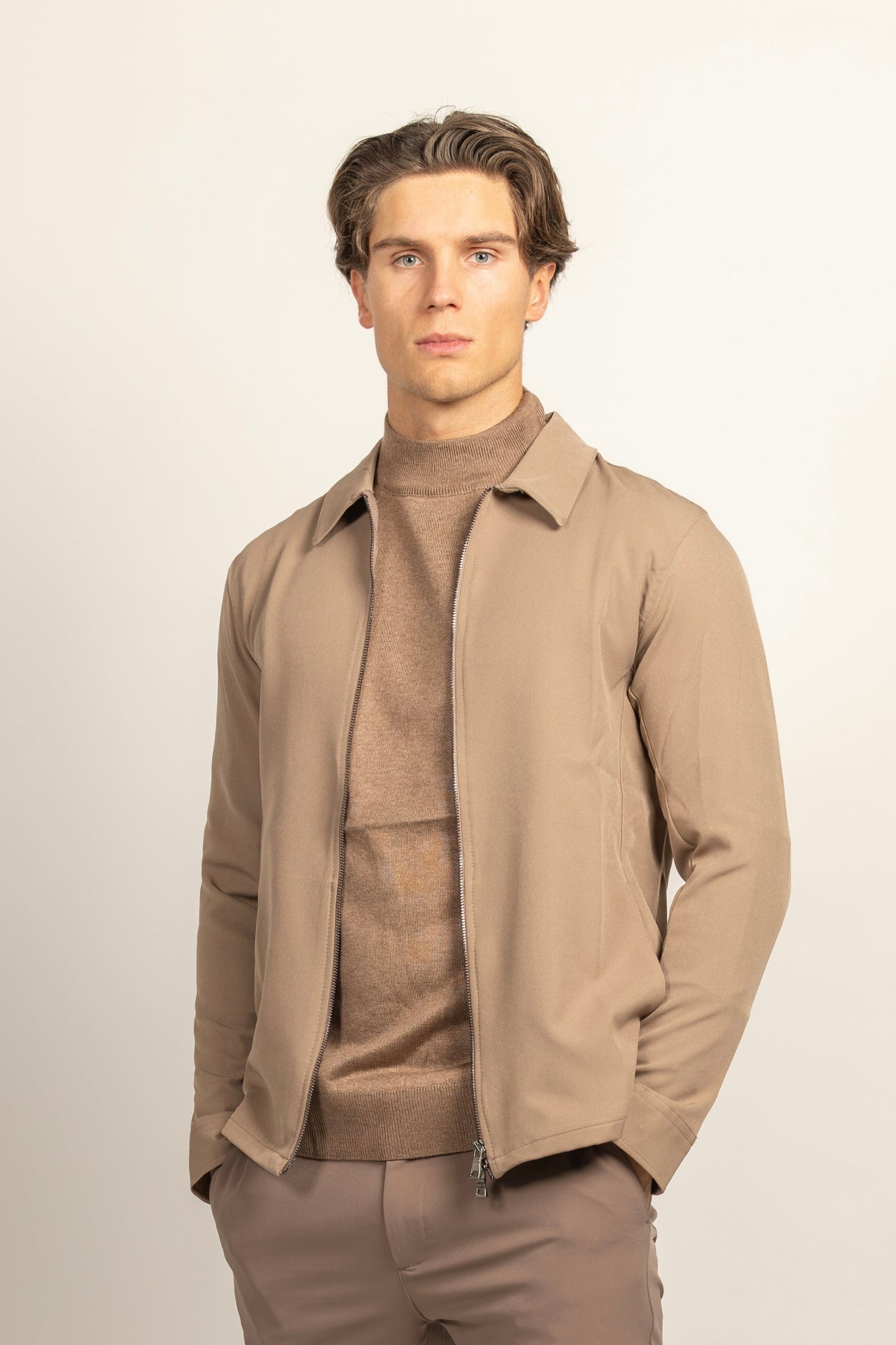 WOOL-BLEND BRILLO TURTLE NECK