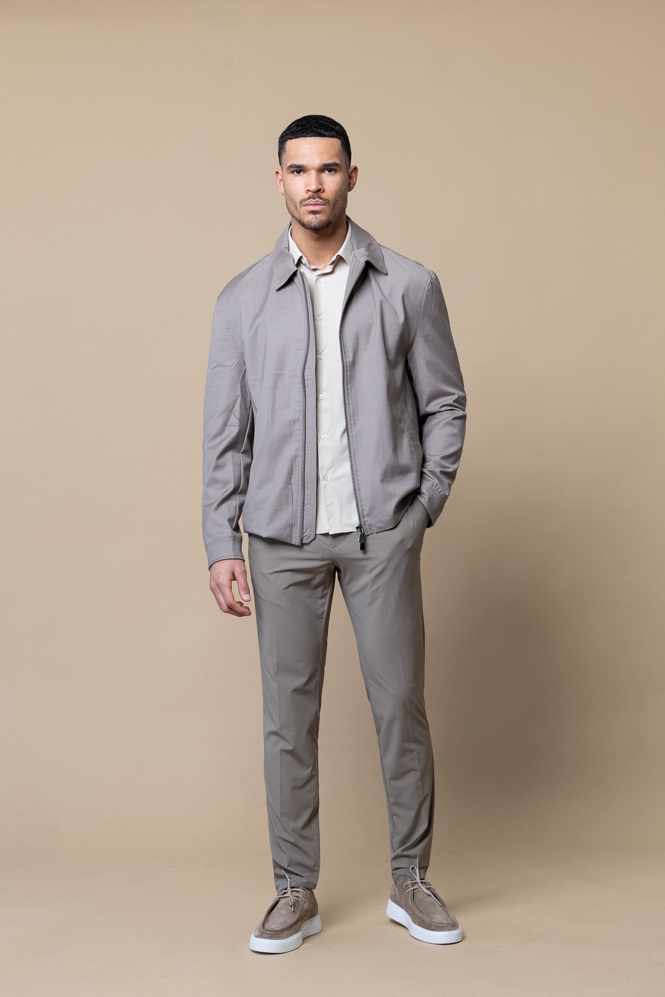 WOOL POLO CHAQUETA