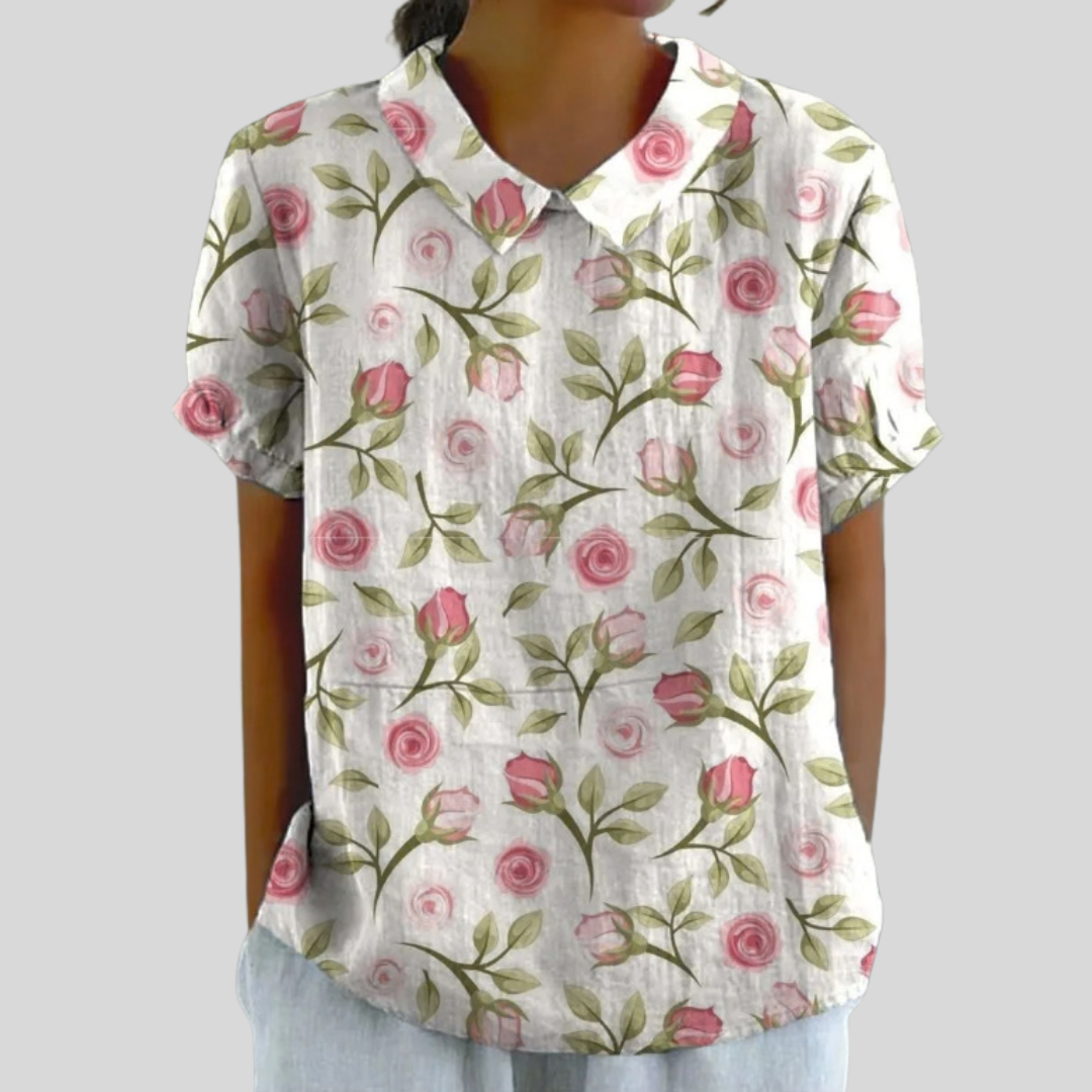 Top Floral Inés