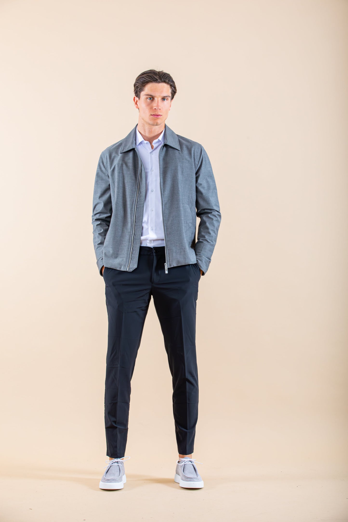 VOYAGER POLO CHAQUETA STEEL GREY