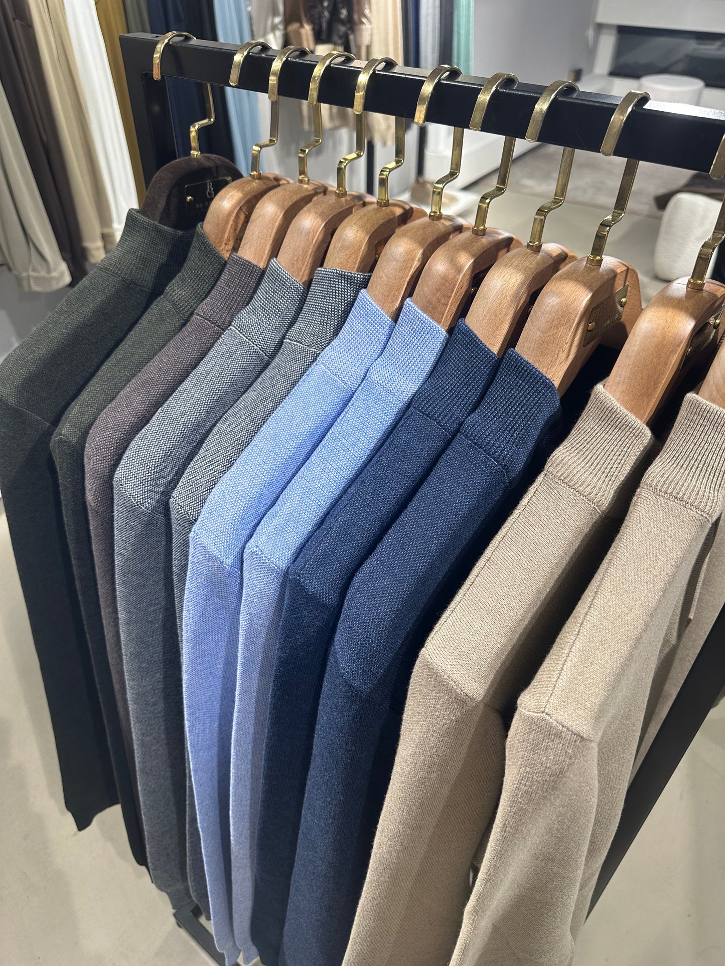 JERSEY HALF-ZIP VINTAGE DE PUNTO FINO