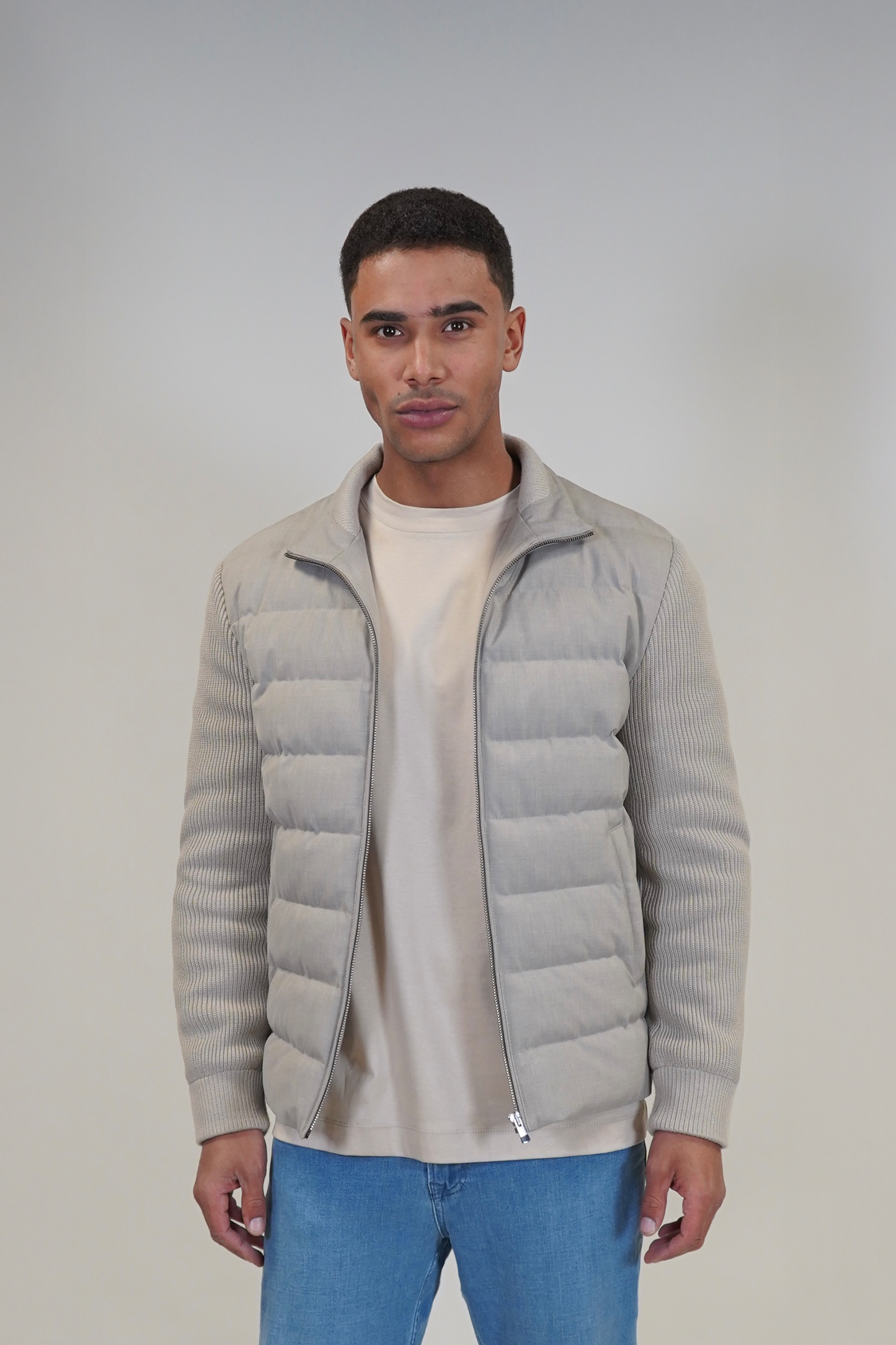 CHAQUETA ACOLCHADA HÍBRIDA
