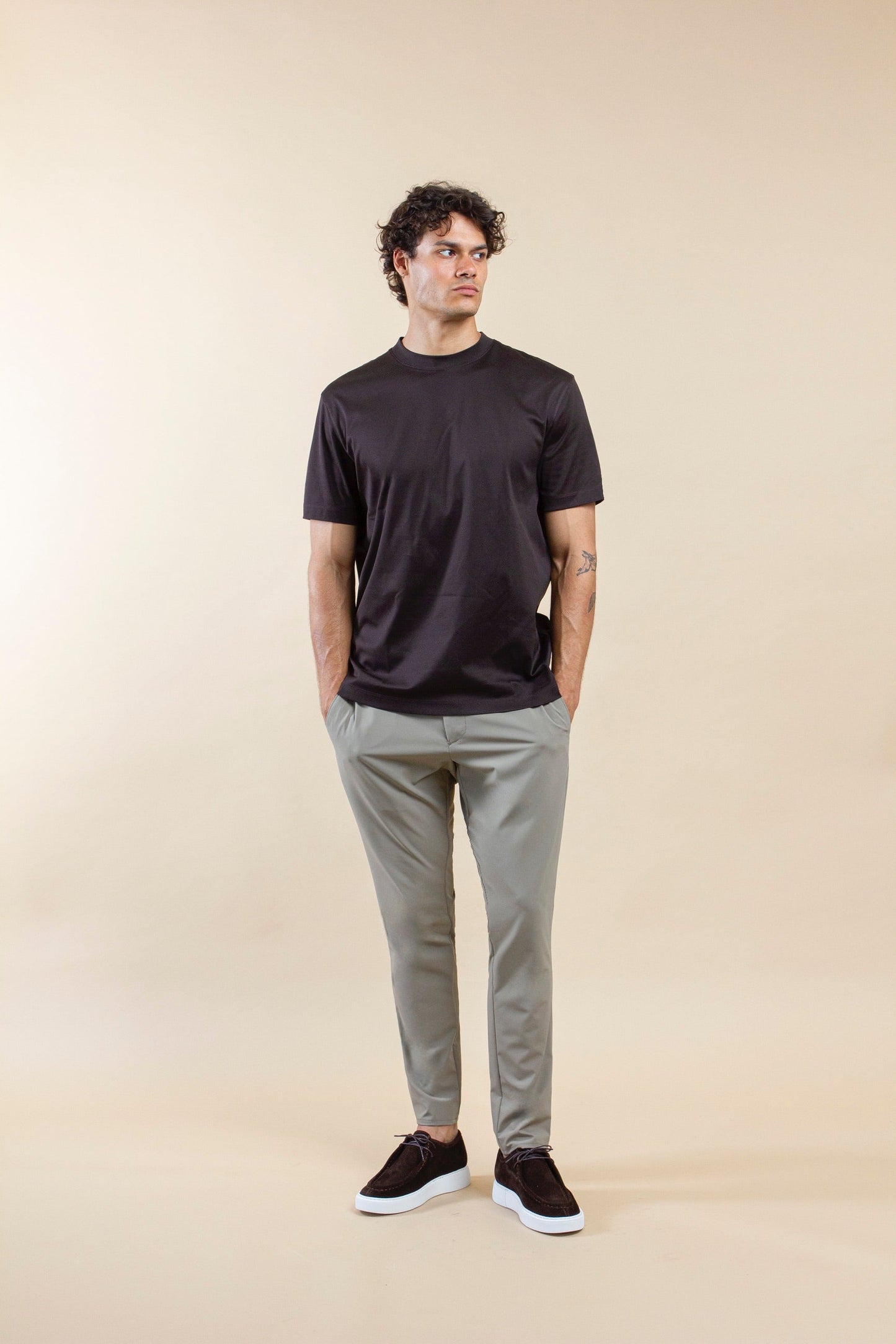 CAMISA DOBLE MERCERIZADA