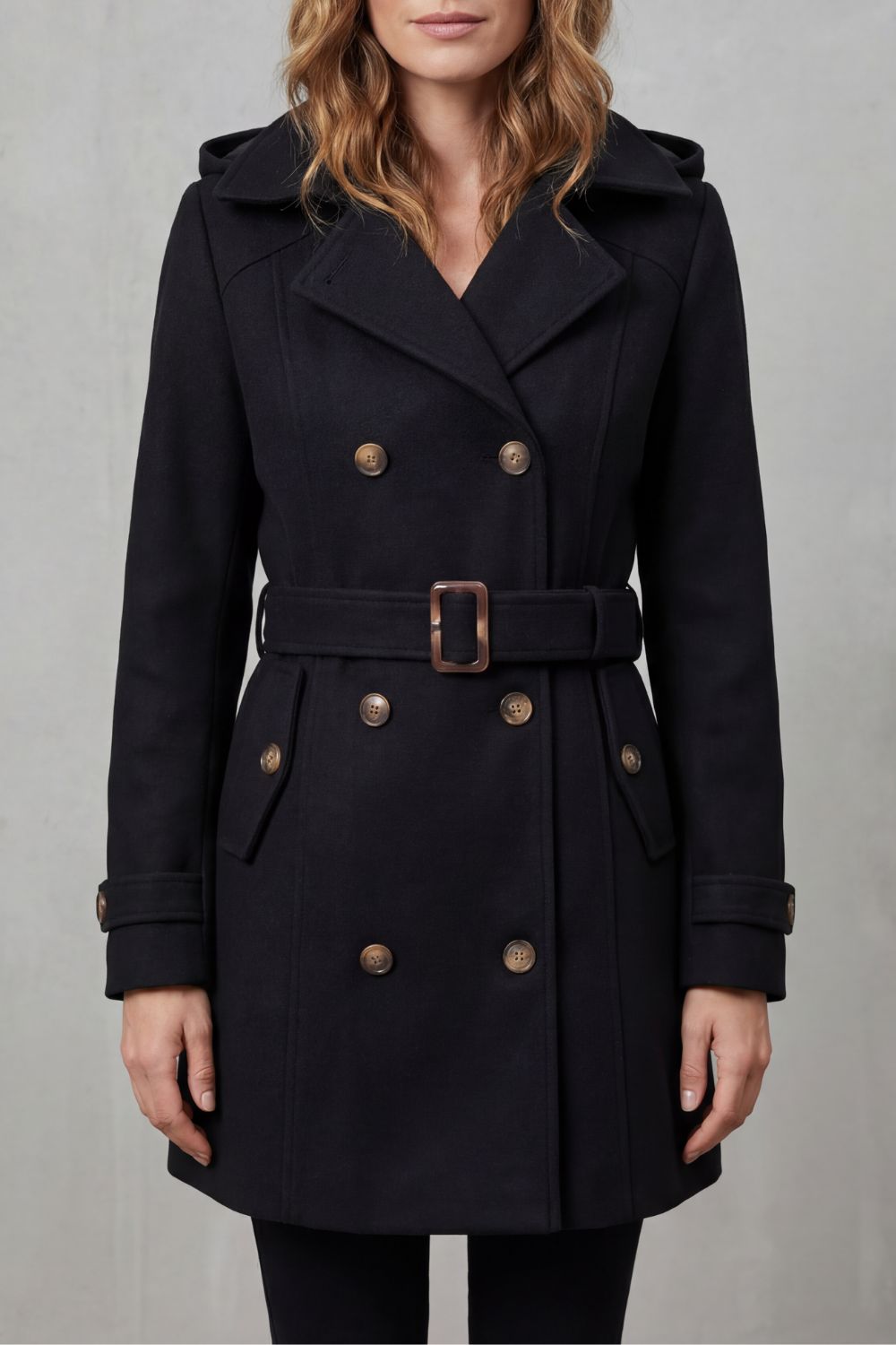 SOLIVANE | ELEGANCIA SASTRE – TRENCH CON CAPUCHA