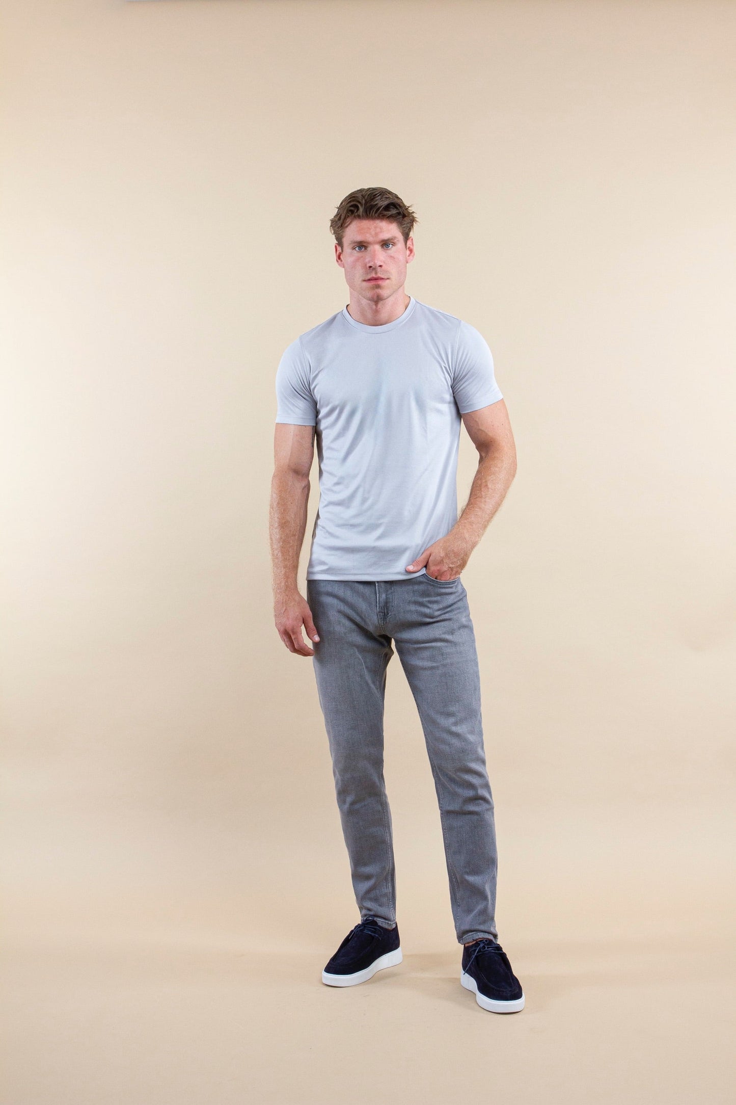 CAMISETA LUXURY MERCERIZADA BRILLO