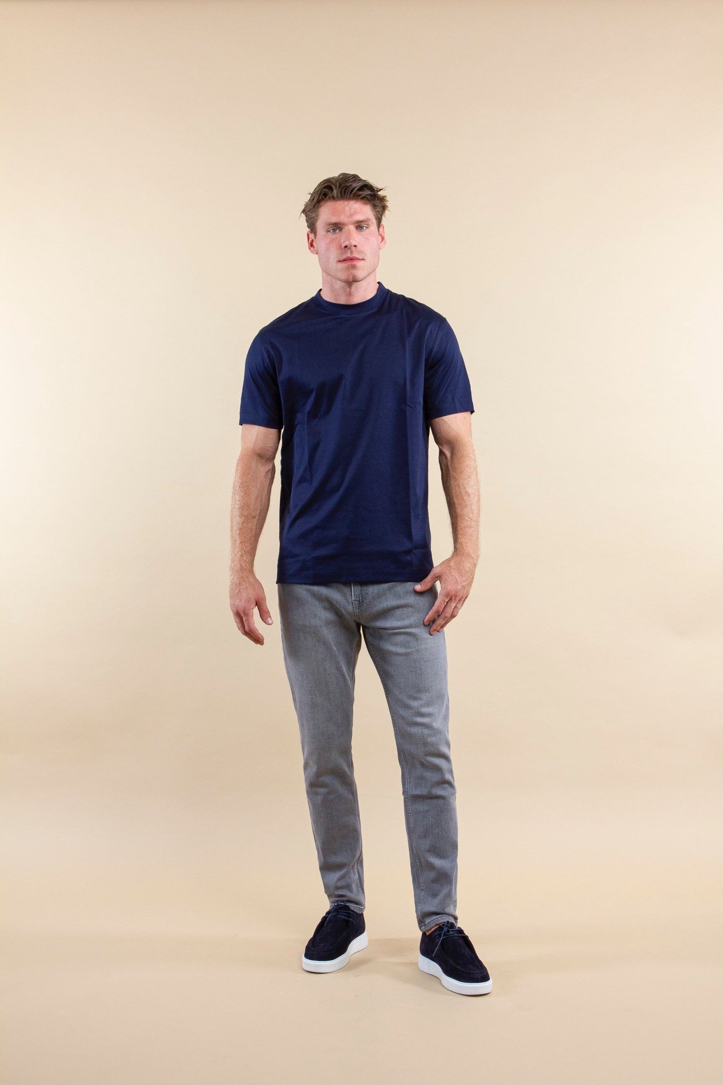 CAMISA DOBLE MERCERIZADA