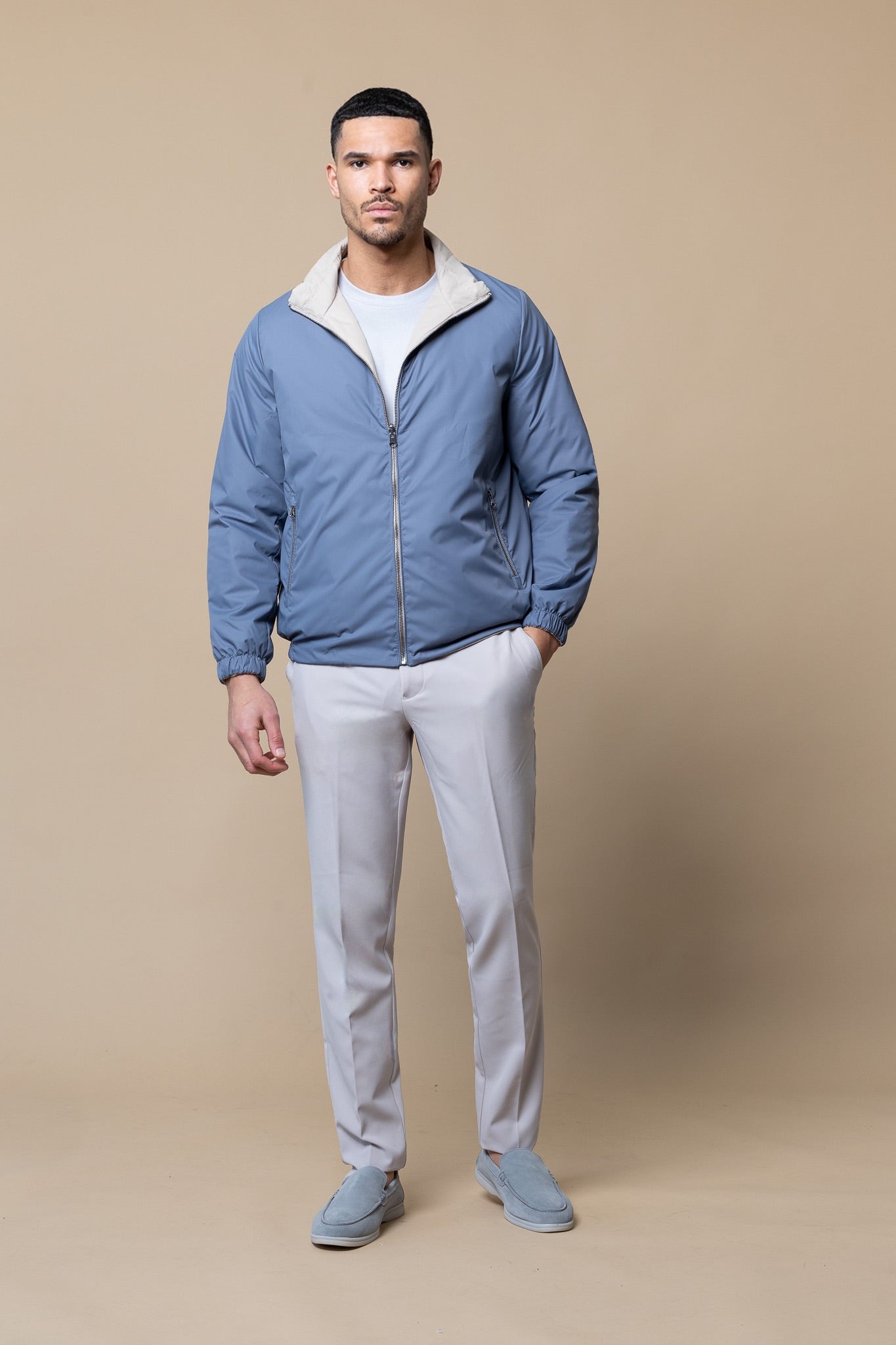 TWEEZIJDIG RESORT CHAQUETA