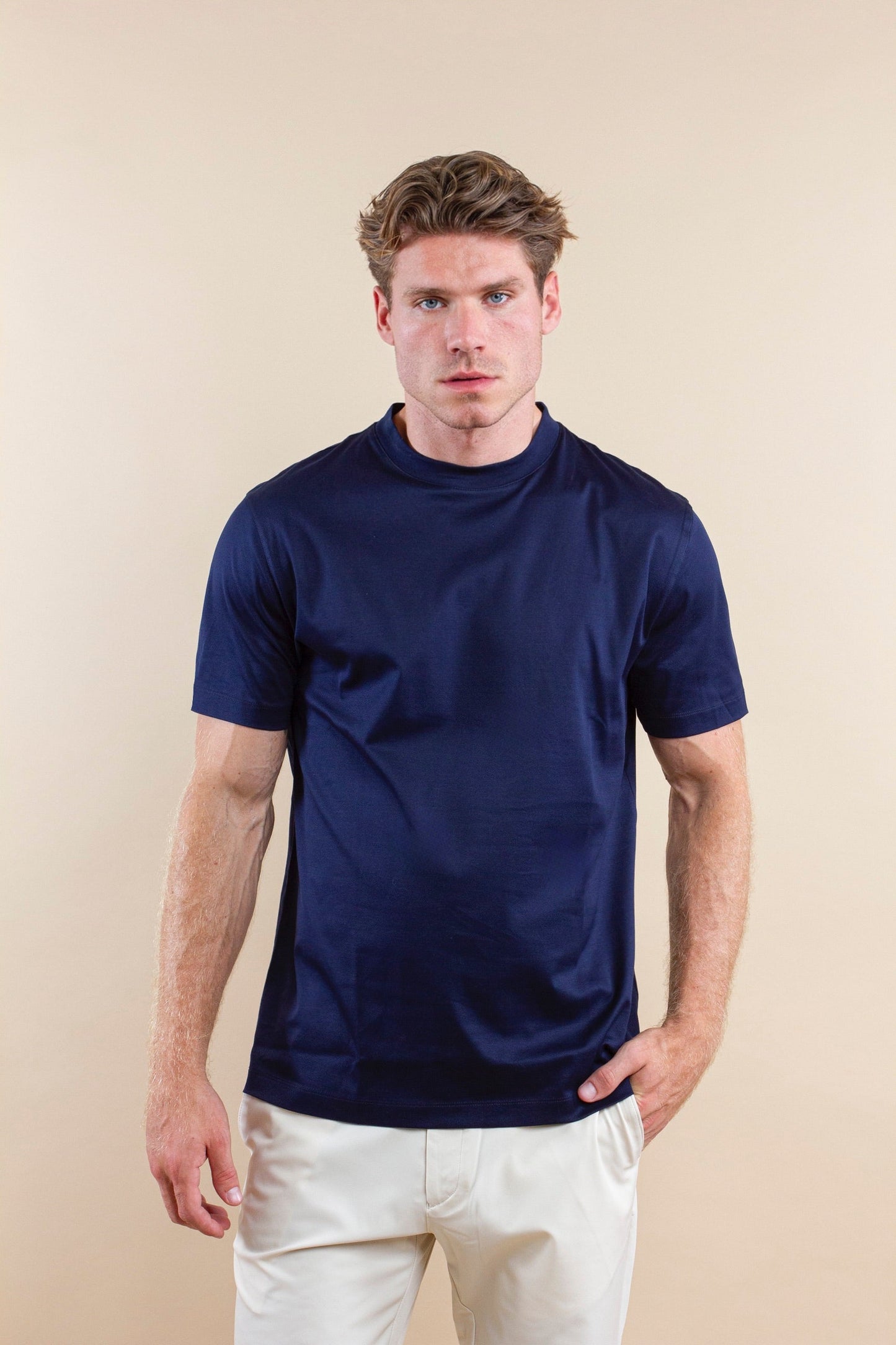 CAMISA DOBLE MERCERIZADA