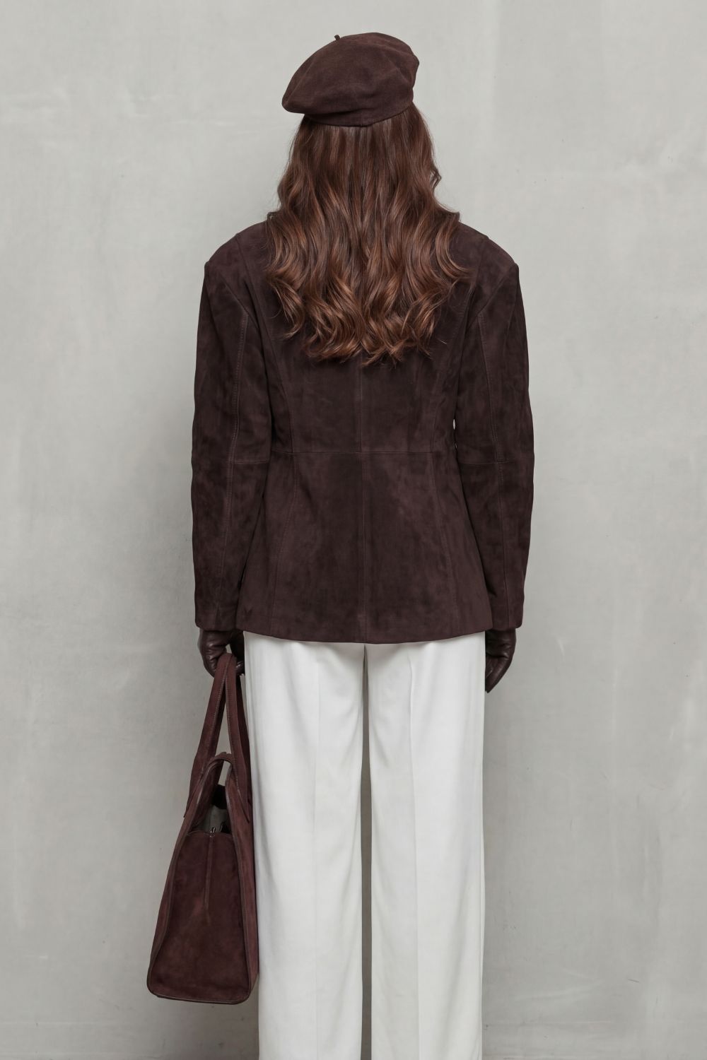 SAVRIELLE | SILUETA ESCULPIDA – CHAQUETA EFECTO ANTE