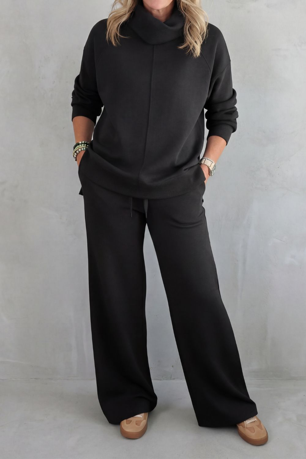 LUVERRA | ELEGANCIA RELAJADA – CONJUNTO LOUNGE DE DOS PIEZAS