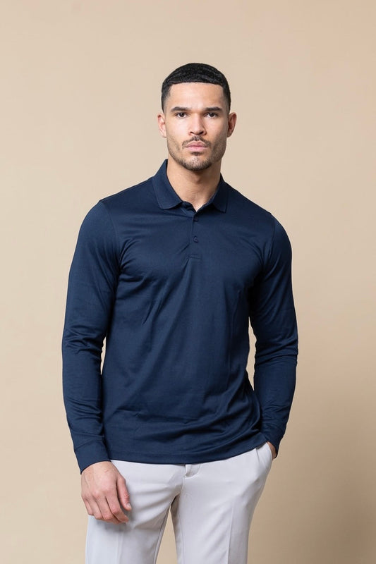 POLO MERCERIZADO BRILLO CON BOTONES