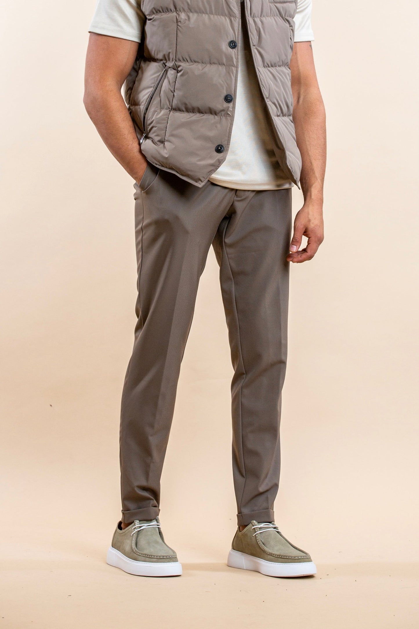 ACTIVE ELASTISCHE JOGGER PANTALON