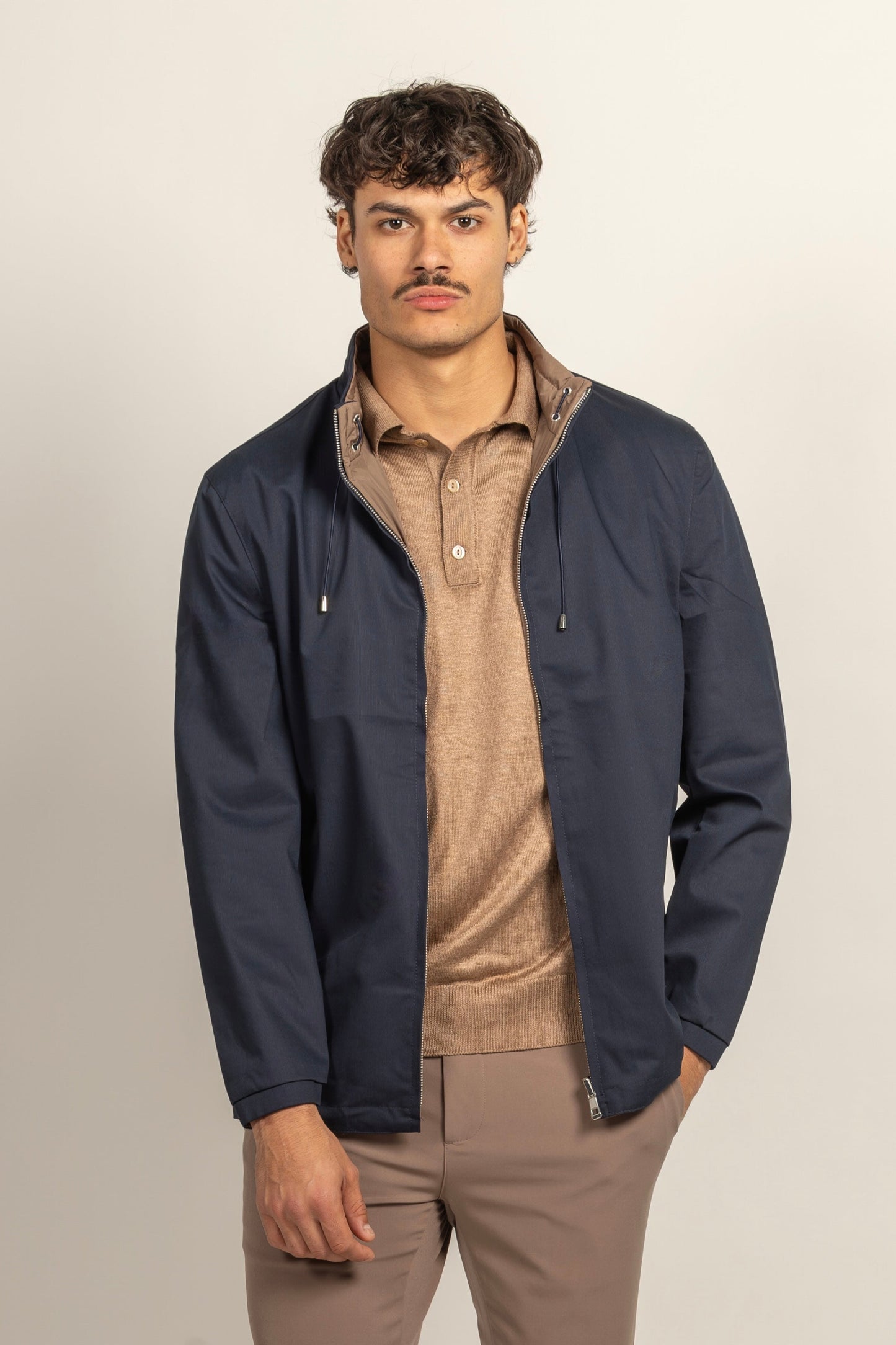TWEEZIJDIG VARSITY CHAQUETA