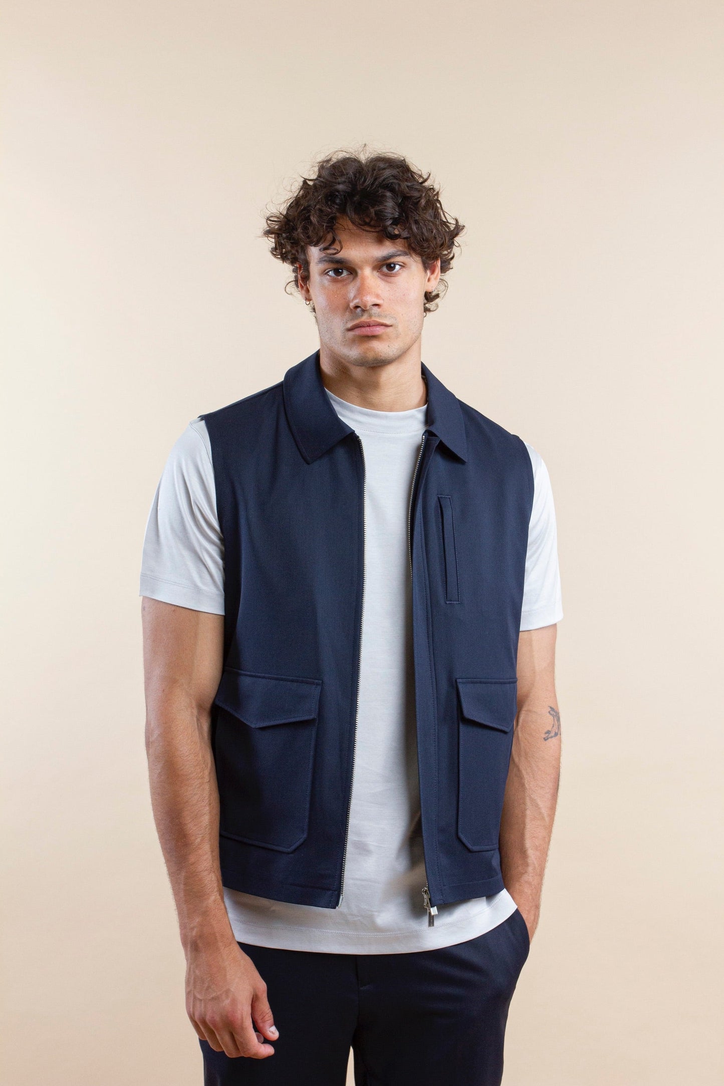 TOP POLO DE MANGA CORTA