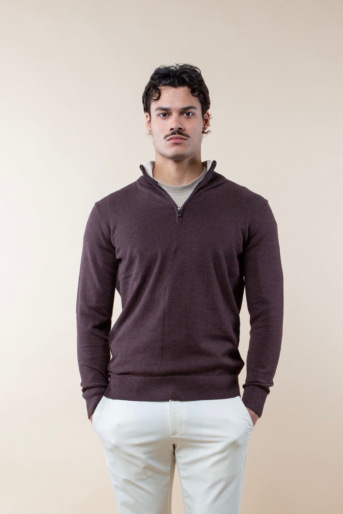 JERSEY SIGNATURE HALF-ZIP