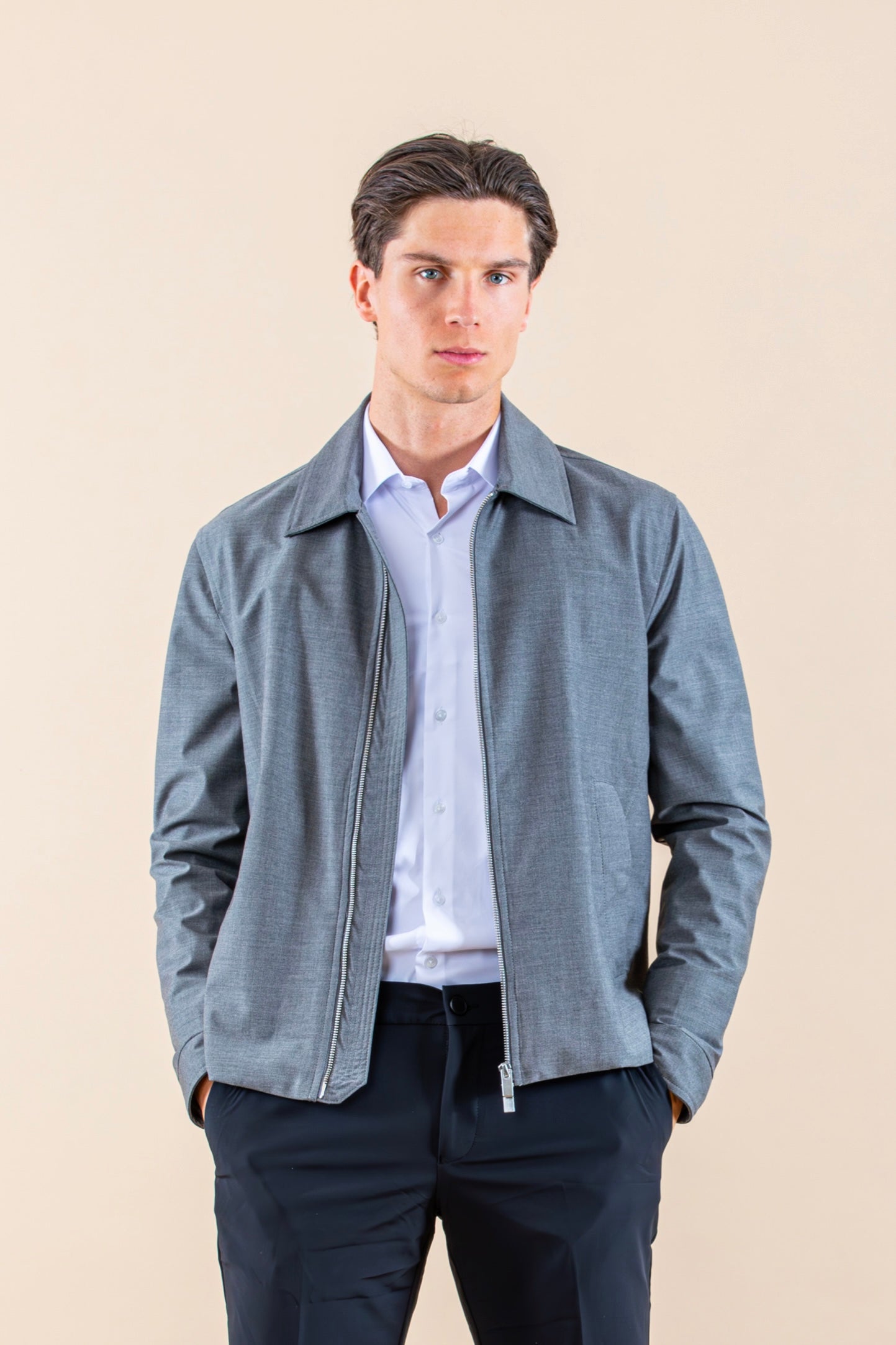 VOYAGER POLO CHAQUETA STEEL GREY