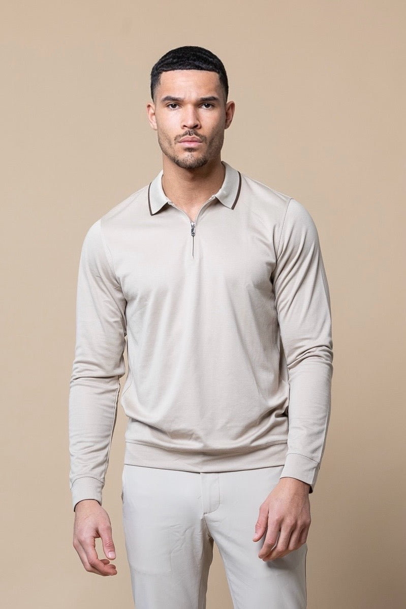 POLO MERCERIZADO BICOLOR