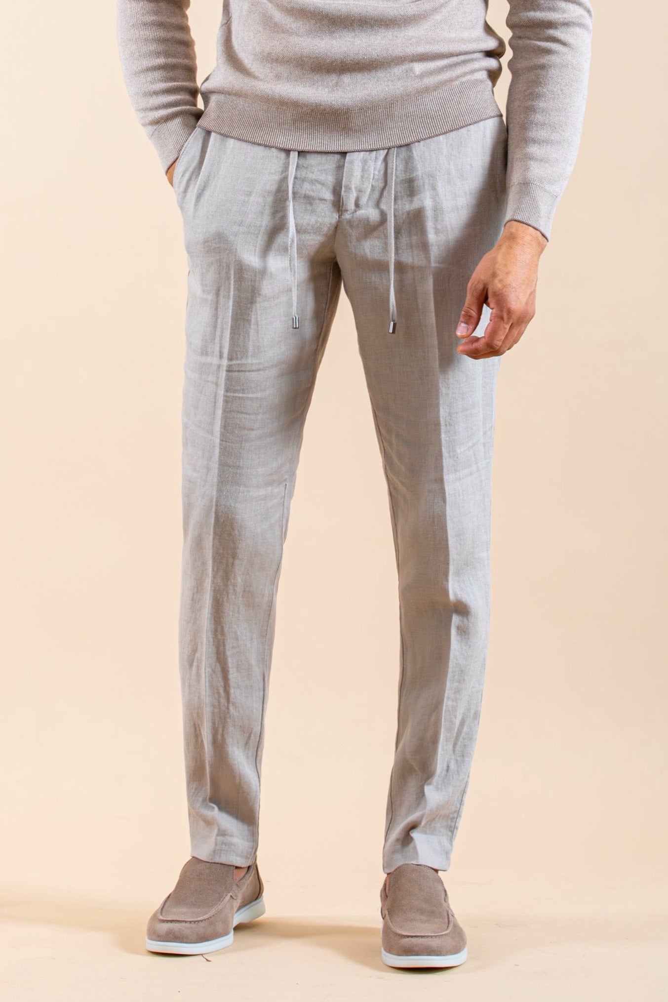 PANTALÓN CASUAL BEACH DE LINO