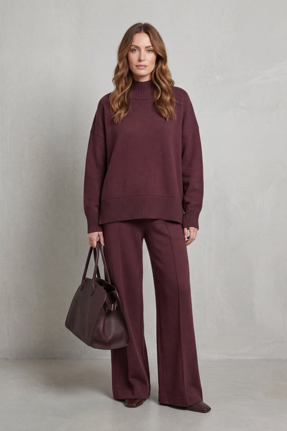 CASAVELLA | ENCANTO CON CUELLO PLEGADO – CONJUNTO LOUNGE DE PUNTO