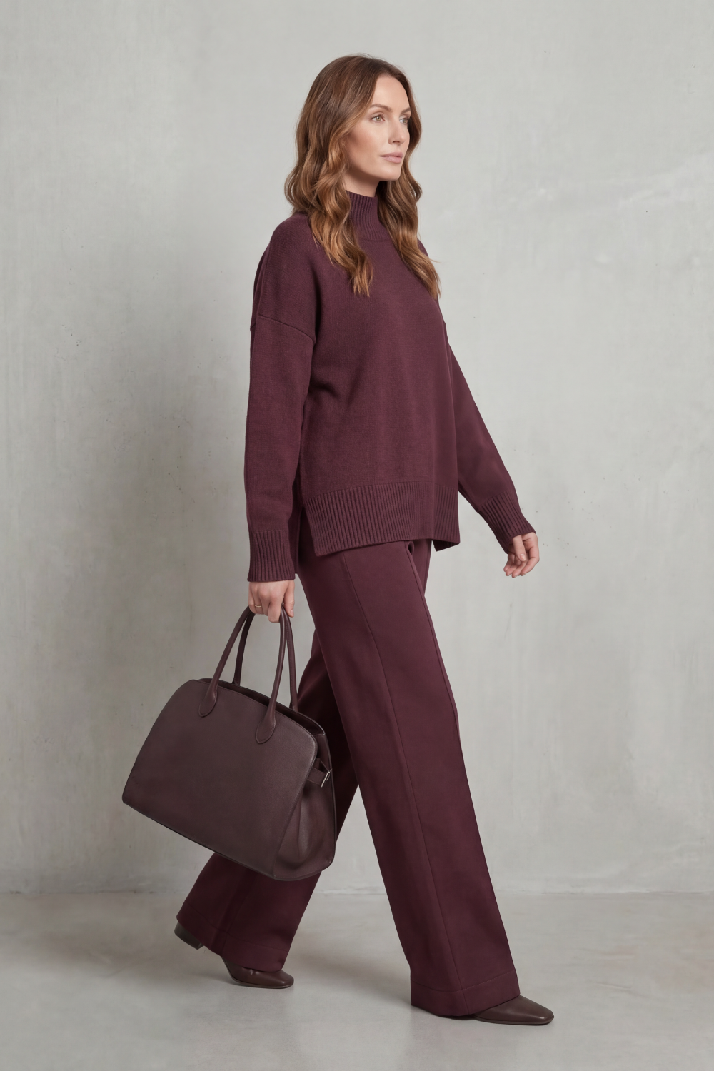 CASAVELLA | ENCANTO CON CUELLO PLEGADO – CONJUNTO LOUNGE DE PUNTO