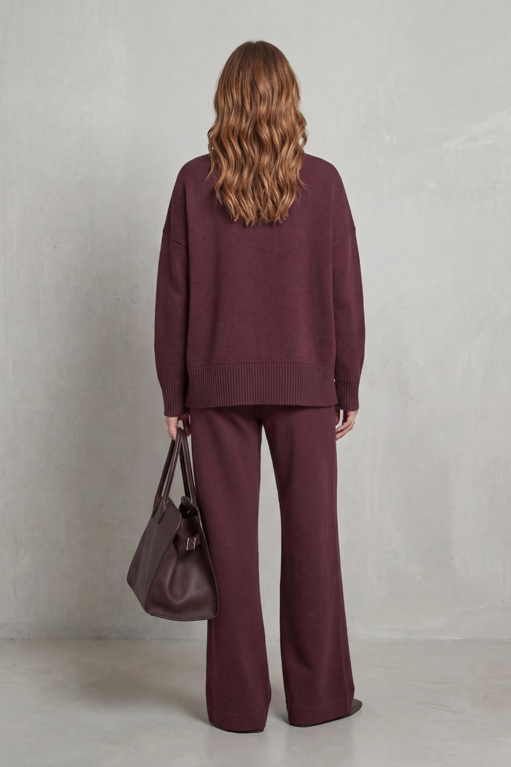 CASAVELLA | ENCANTO CON CUELLO PLEGADO – CONJUNTO LOUNGE DE PUNTO