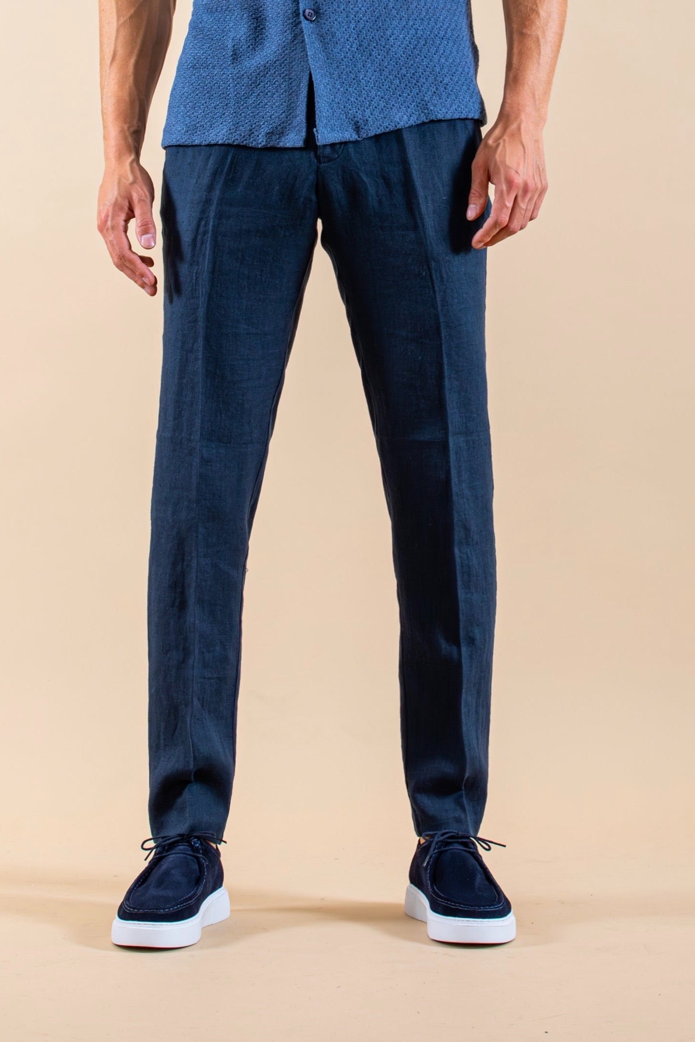 PANTALÓN CASUAL BEACH DE LINO