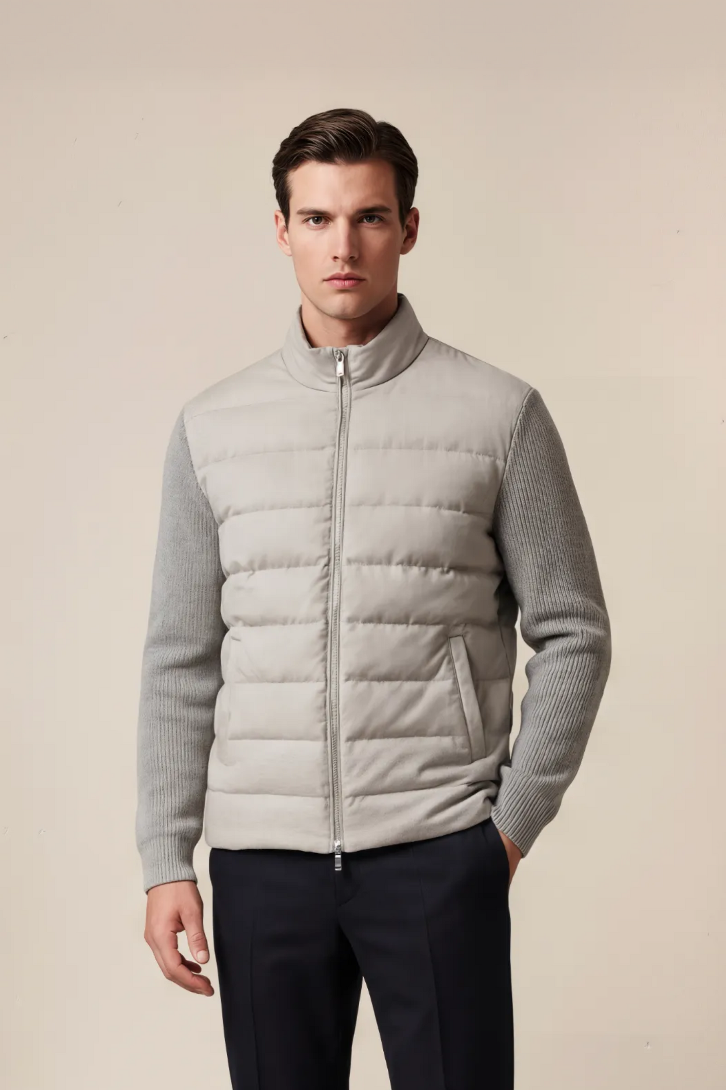 CHAQUETA ACOLCHADA HÍBRIDA