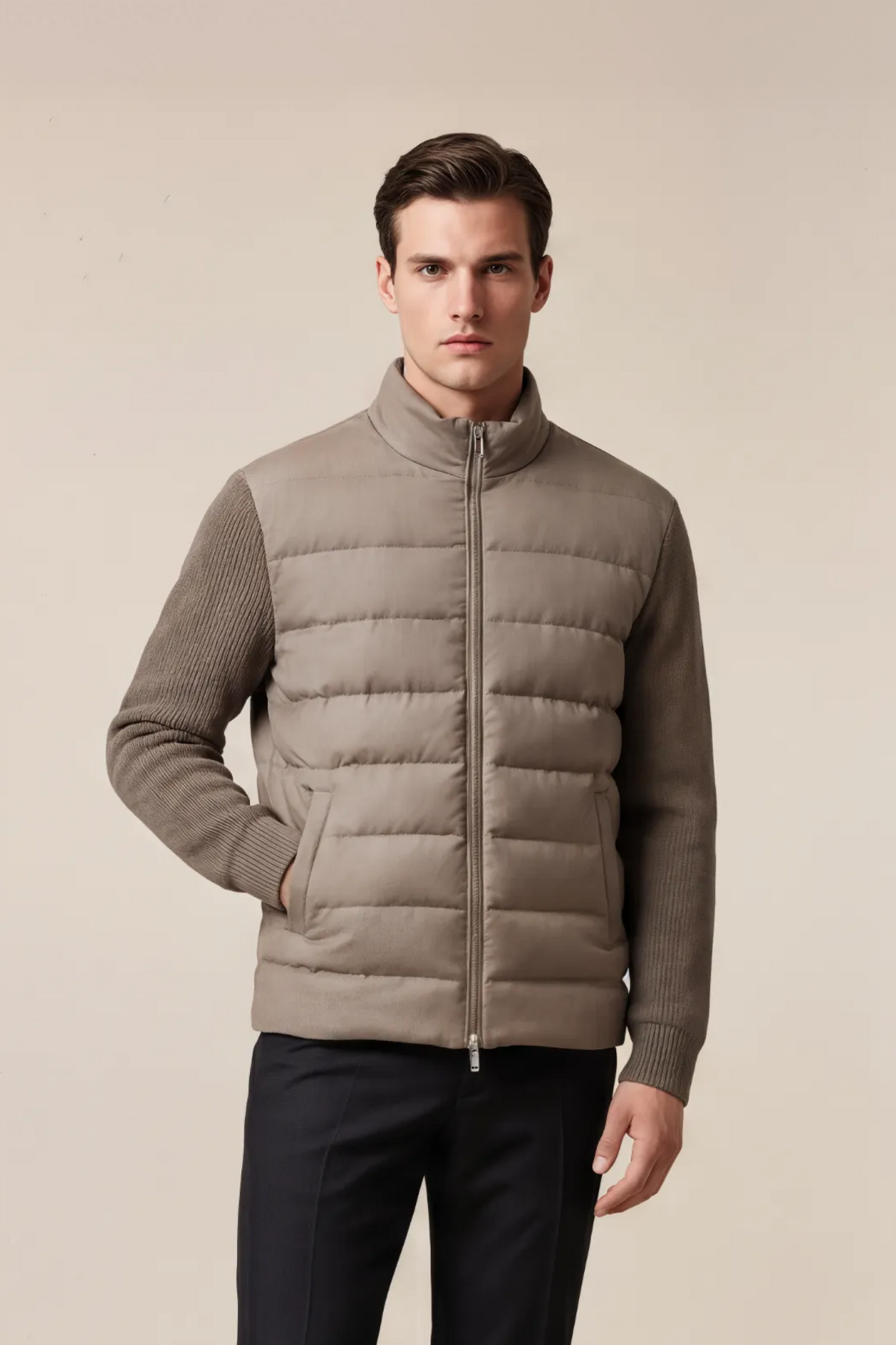 CHAQUETA ACOLCHADA HÍBRIDA