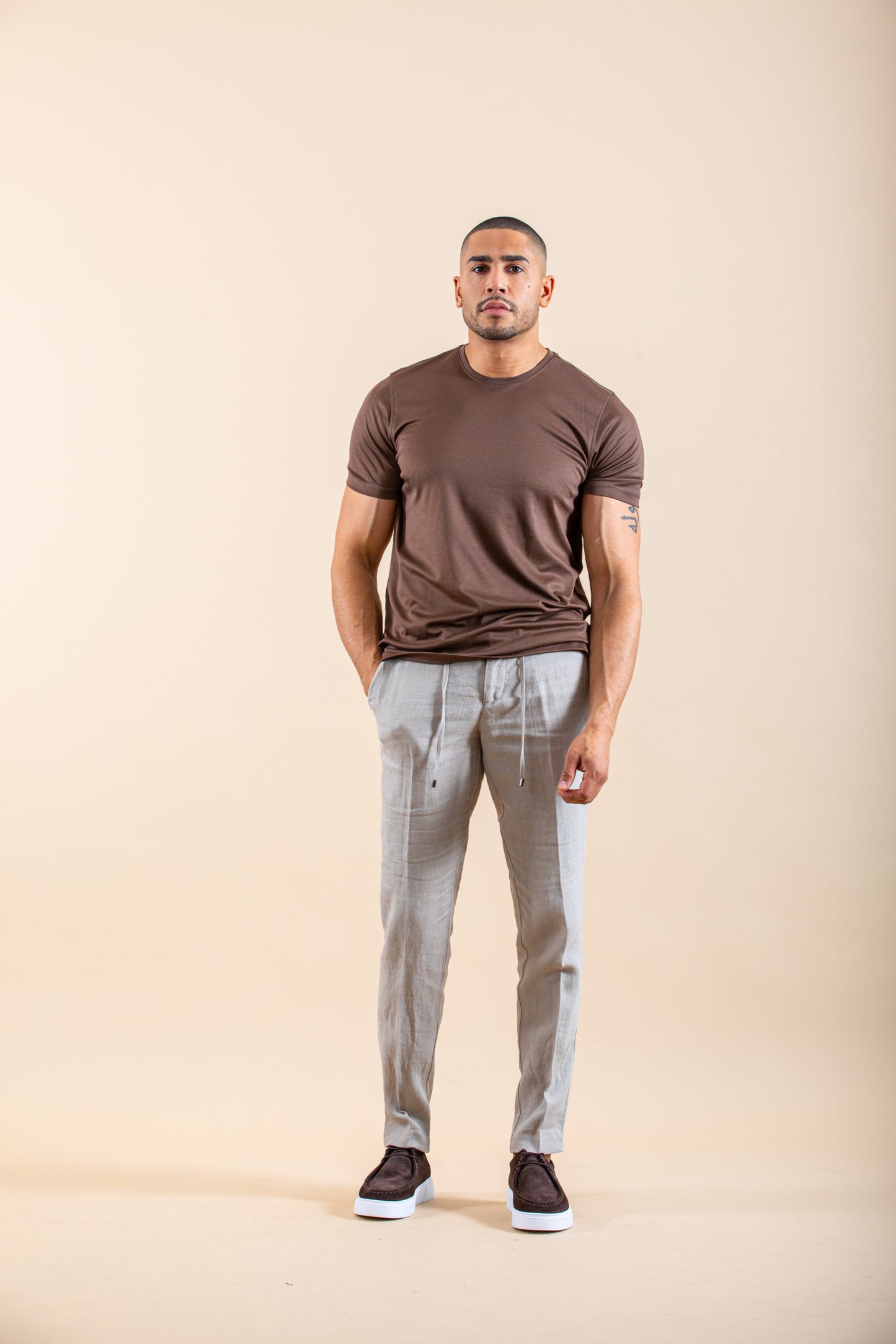 CAMISETA LUXURY MERCERIZADA BRILLO