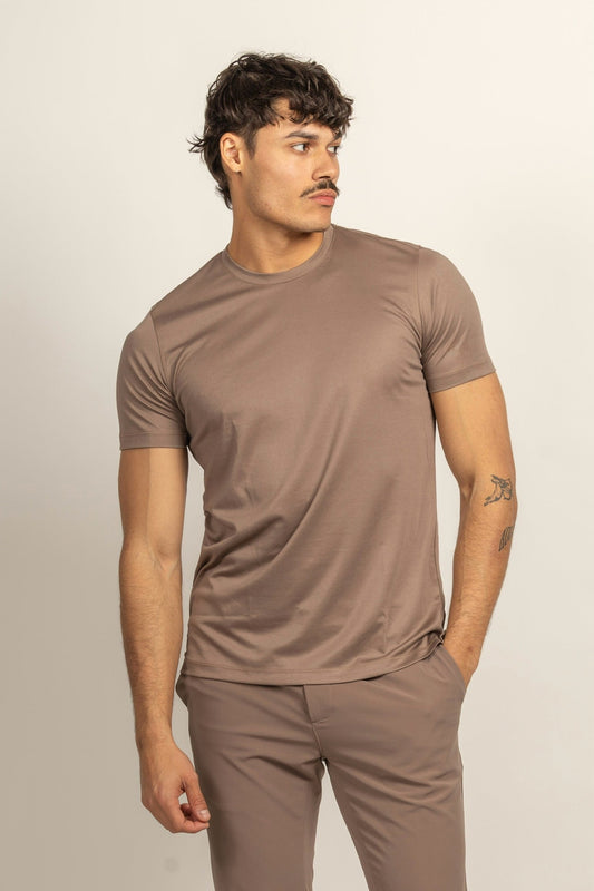 CAMISETA LUXURY MERCERIZADA BRILLO
