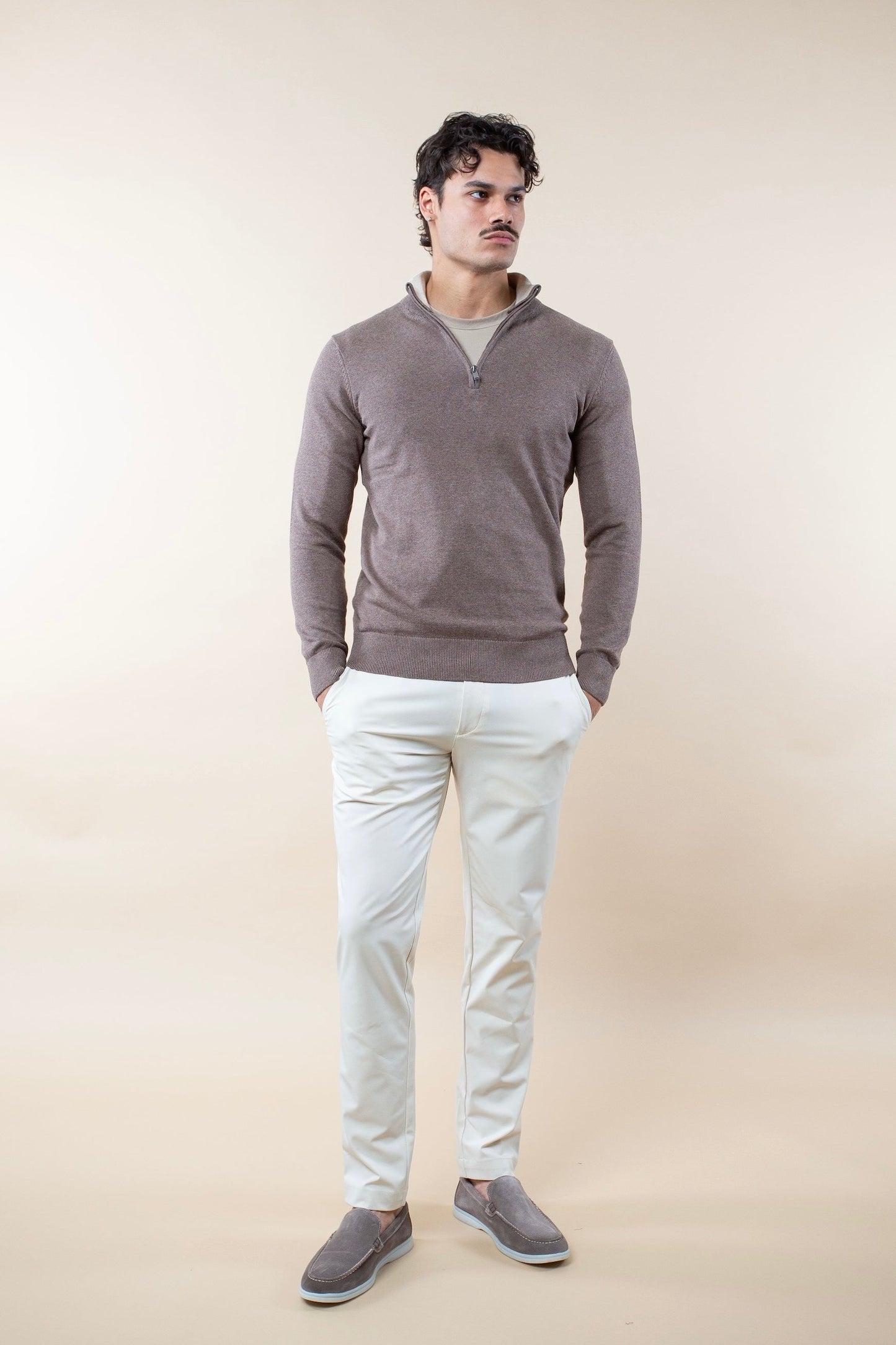 JERSEY SIGNATURE HALF-ZIP