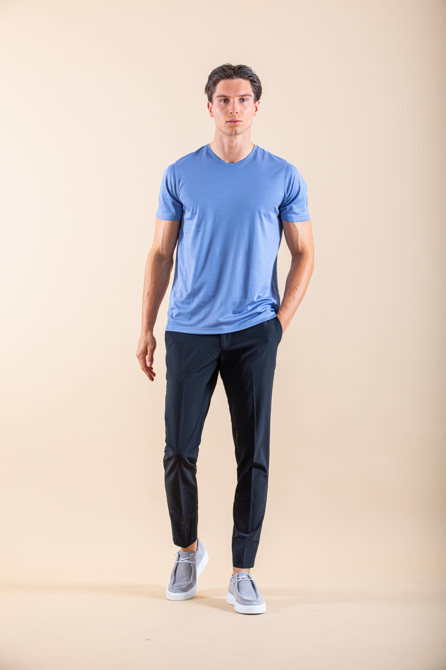 CAMISETA LUXURY MERCERIZADA BRILLO