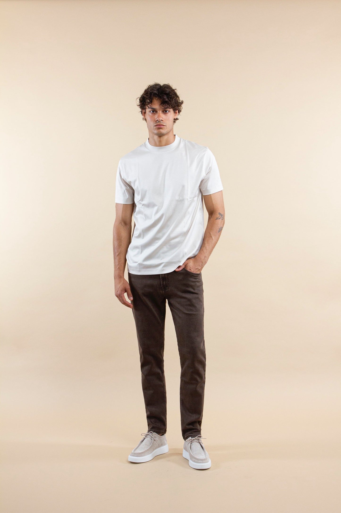 CAMISA DOBLE MERCERIZADA