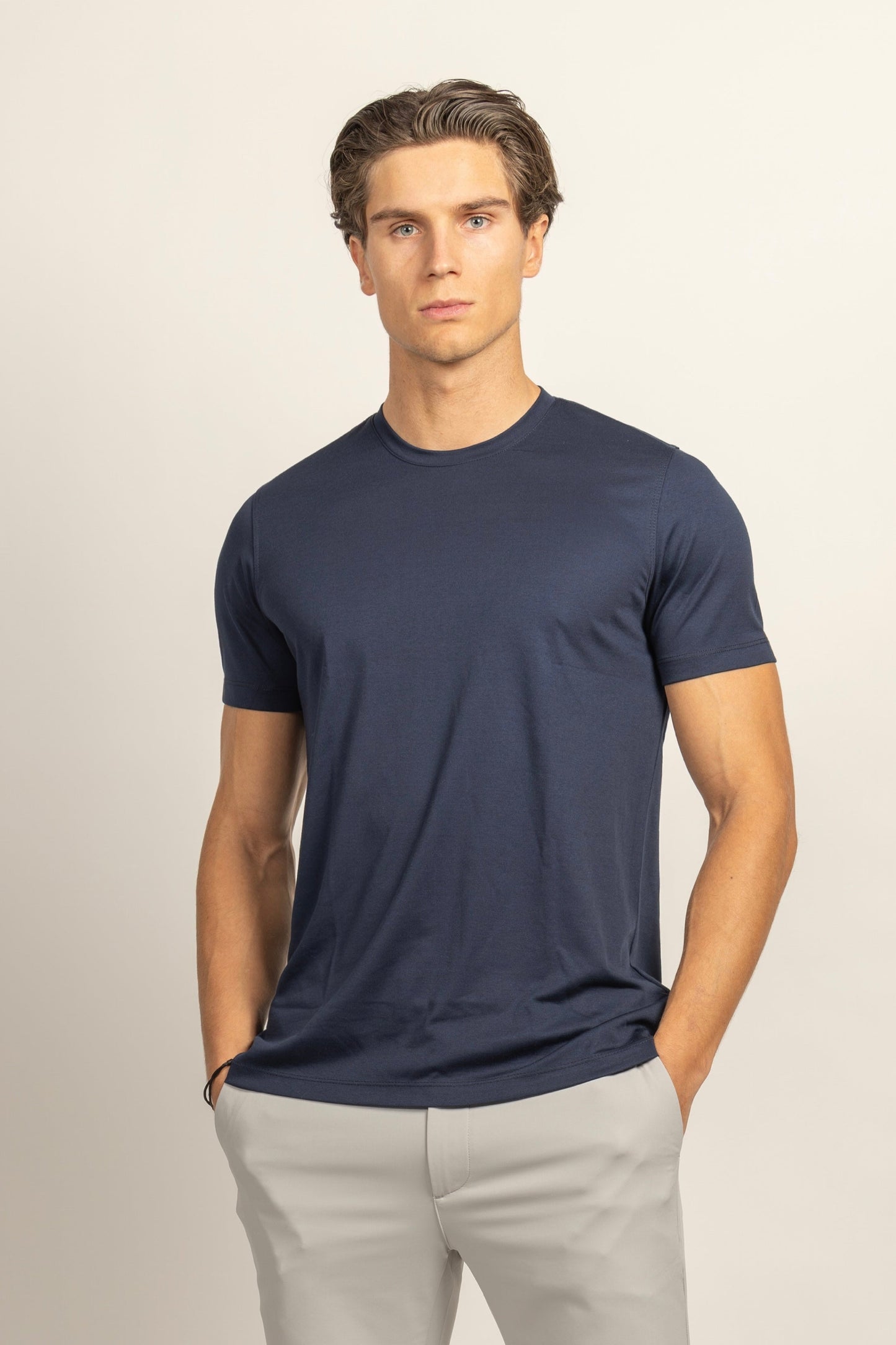 CAMISETA LUXURY MERCERIZADA BRILLO