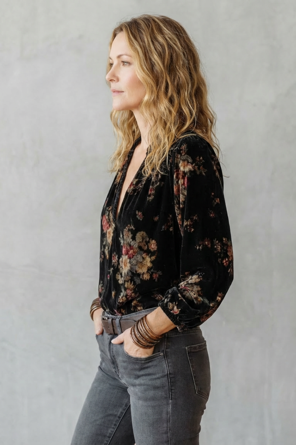 FLORÉZIA – VINTAGE BLOOM – VELVET FLORAL TOPS COLLECTION