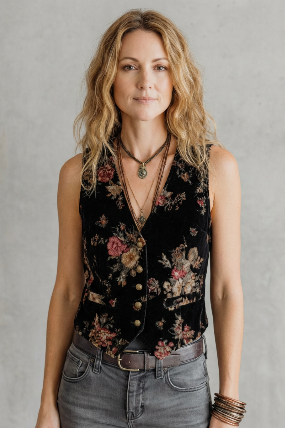 FLORÉZIA – VINTAGE BLOOM – VELVET FLORAL TOPS COLLECTION