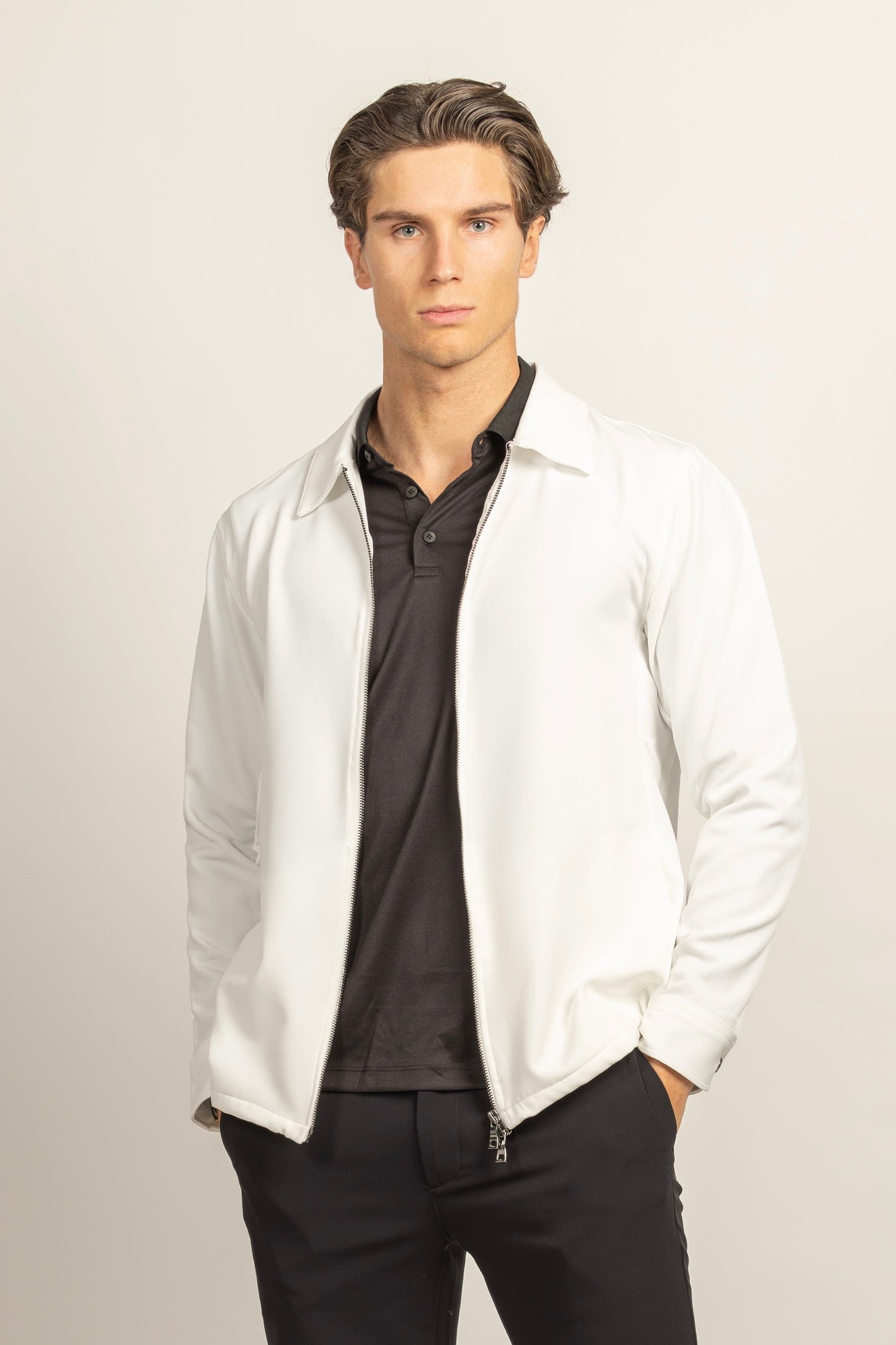CHALECO POLO CON CREMALLERA CORE