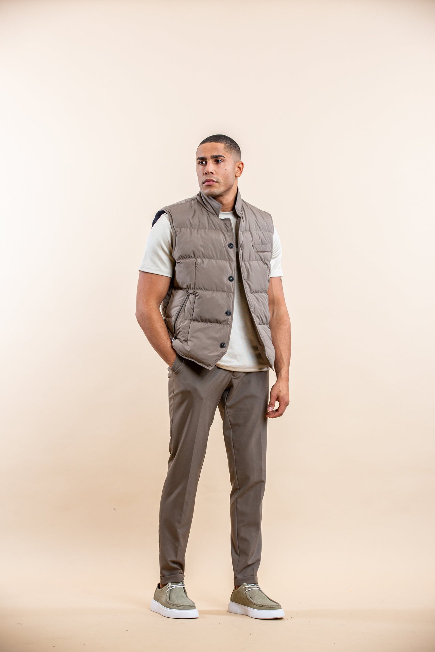 ACTIVE ELASTISCHE JOGGER PANTALON