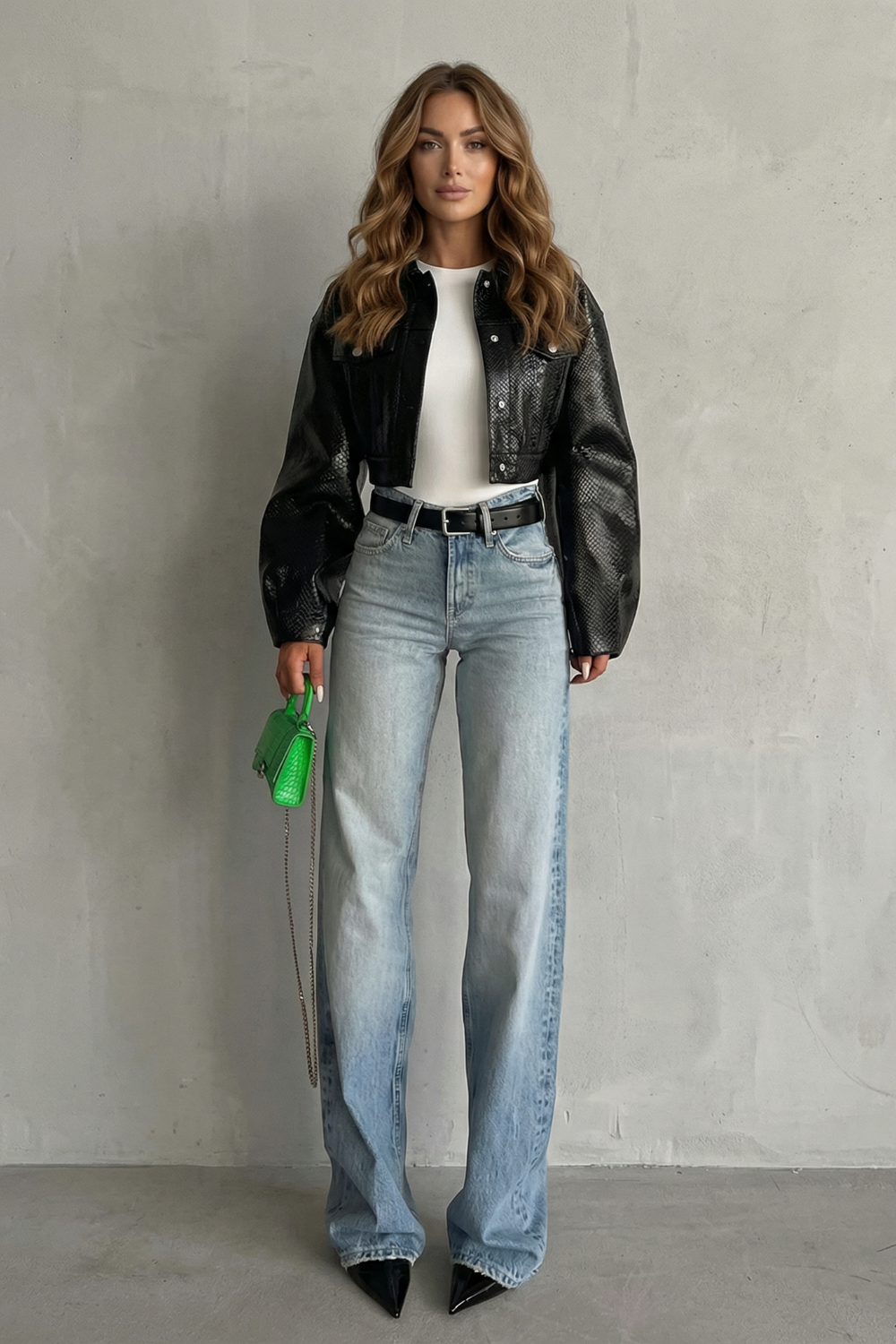 LUNARELLE – EFFORTLESS STRAIGHT SILHOUETTE – MID RISE JEANS
