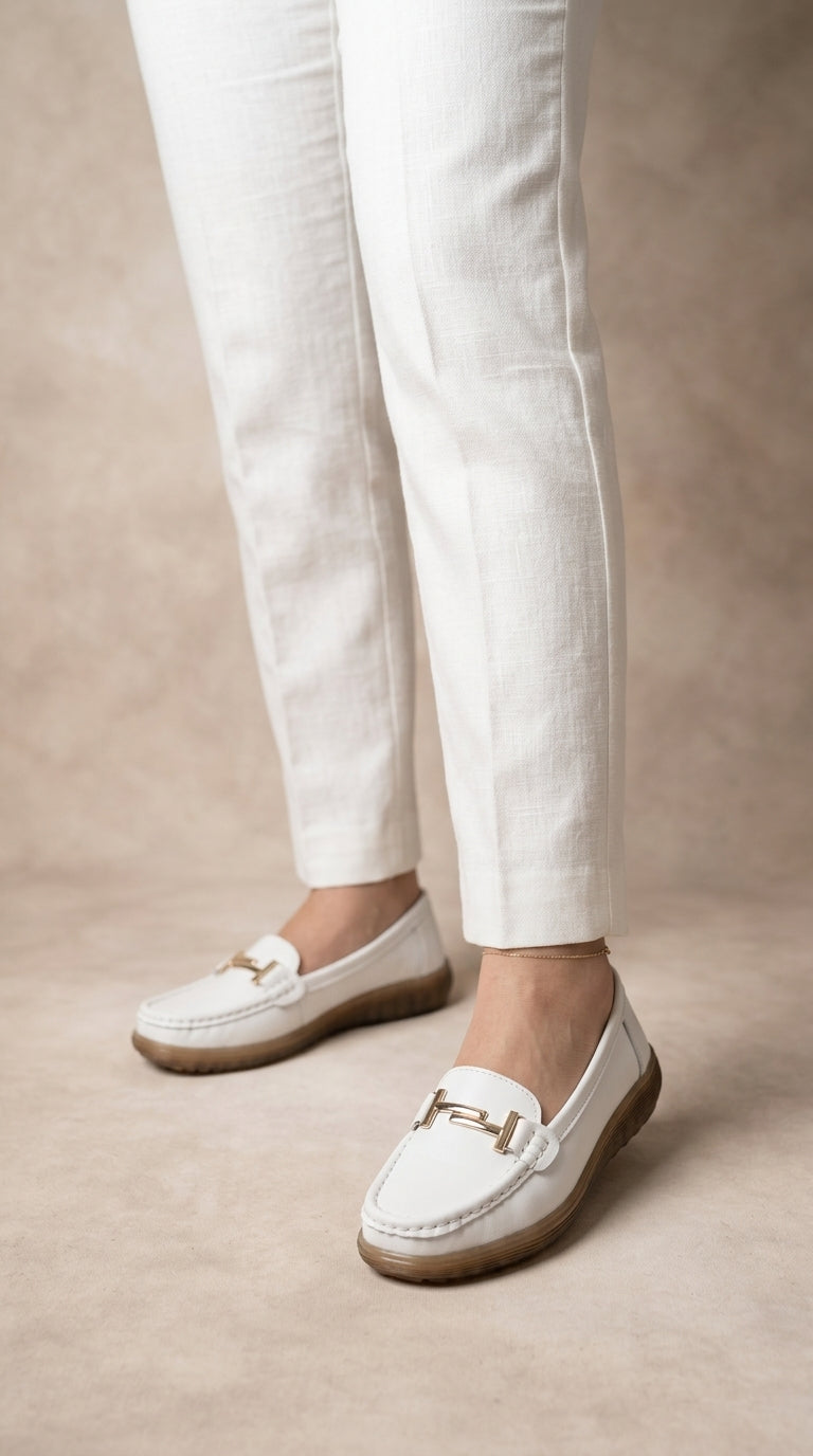 Lucía | Mocasines de piel auténtica