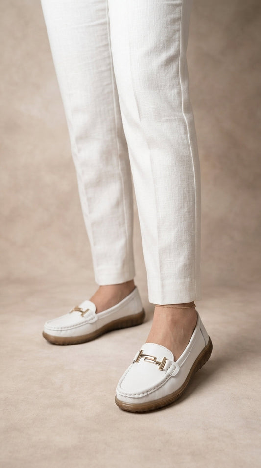 Lucía | Mocasines de piel auténtica