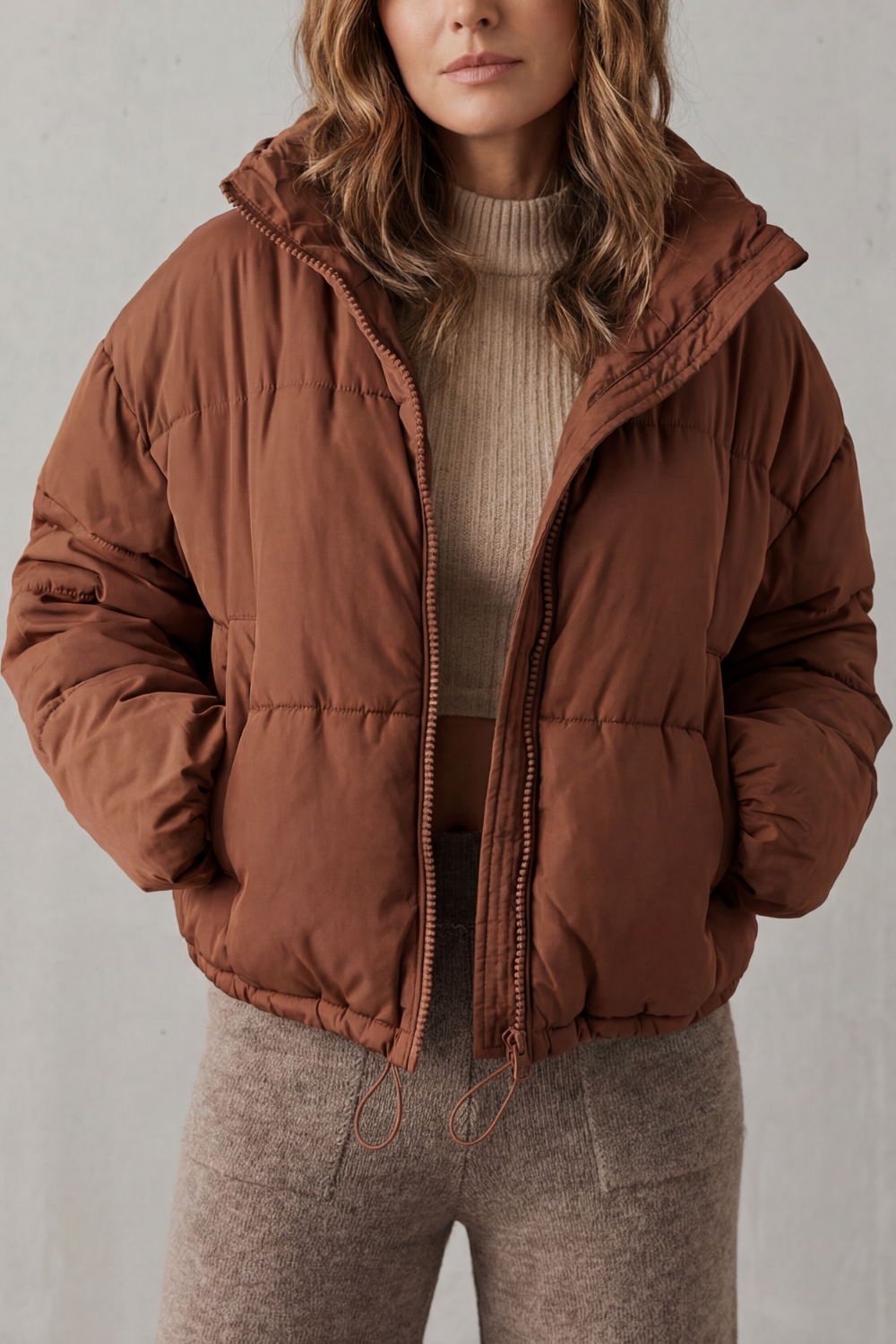 SAVILLONNE | CONFORT ACOLCHADO – CHAQUETA ACOLCHADO CROPPED
