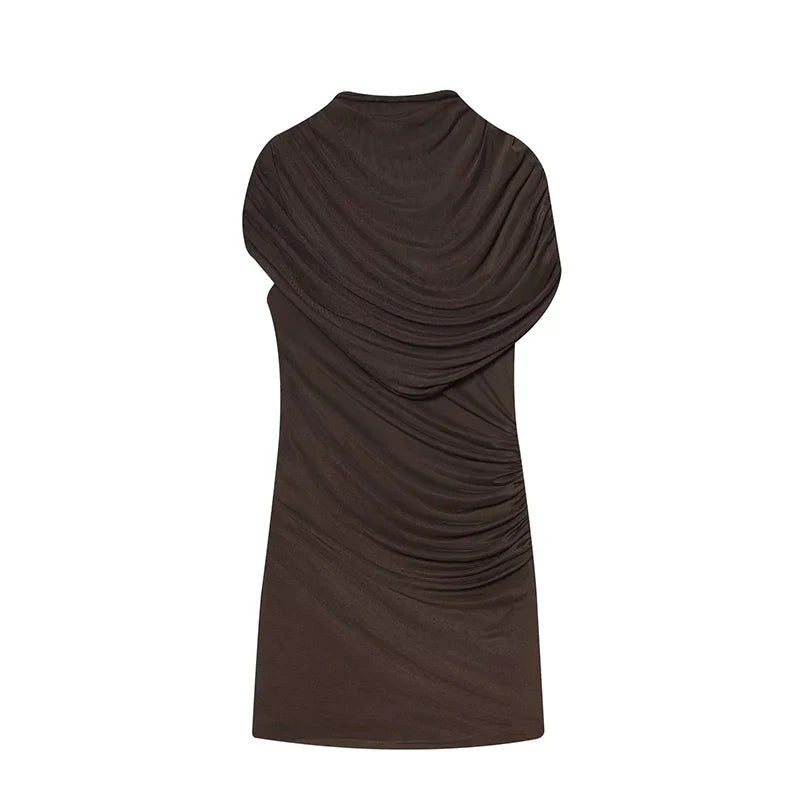 WOMEN’S PATCHWORK BODYCON DRESS