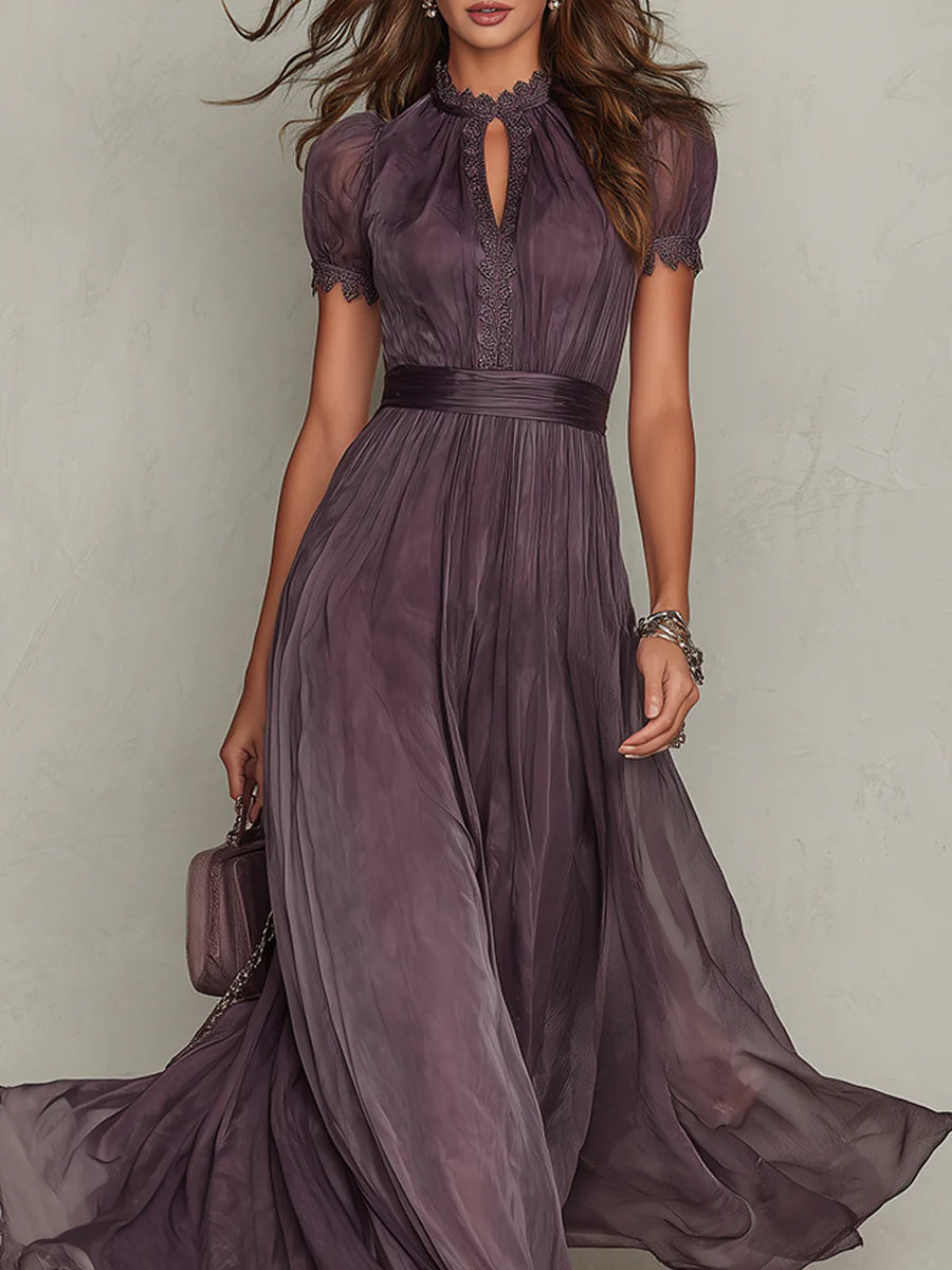 Velaria | Vestido largo elegante con encaje