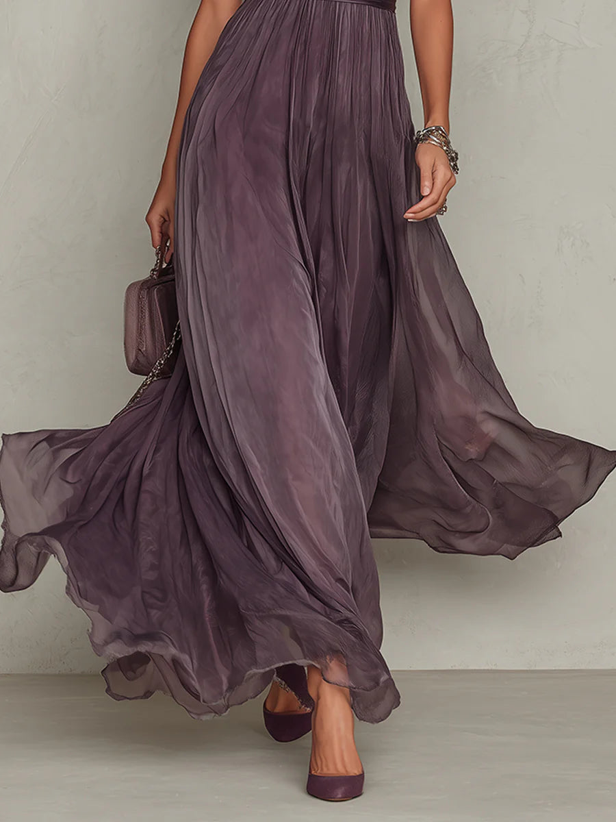 Velaria | Vestido largo elegante con encaje