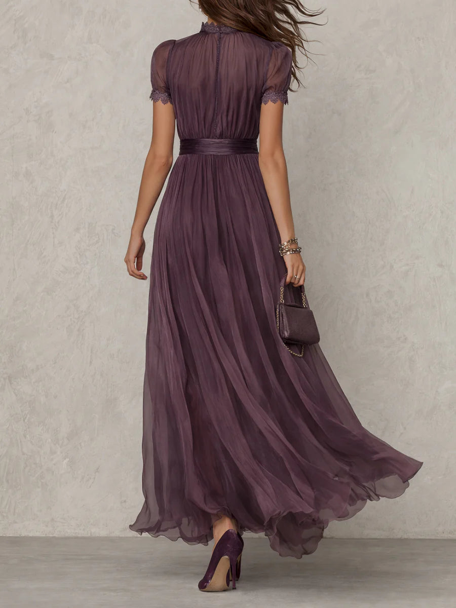 Velaria | Vestido largo elegante con encaje