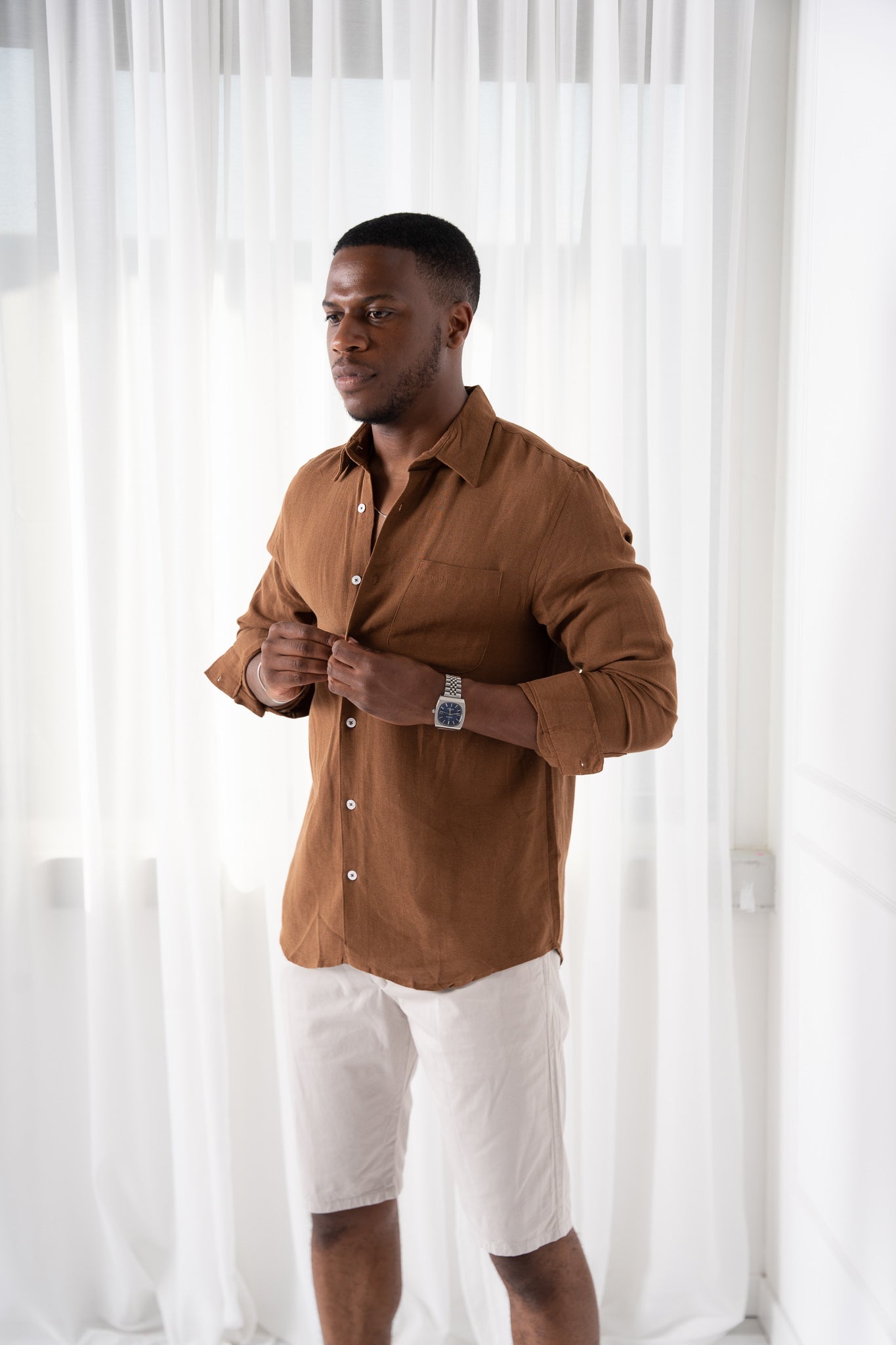 BEACH OVERSIZE DE MANGA LARGA