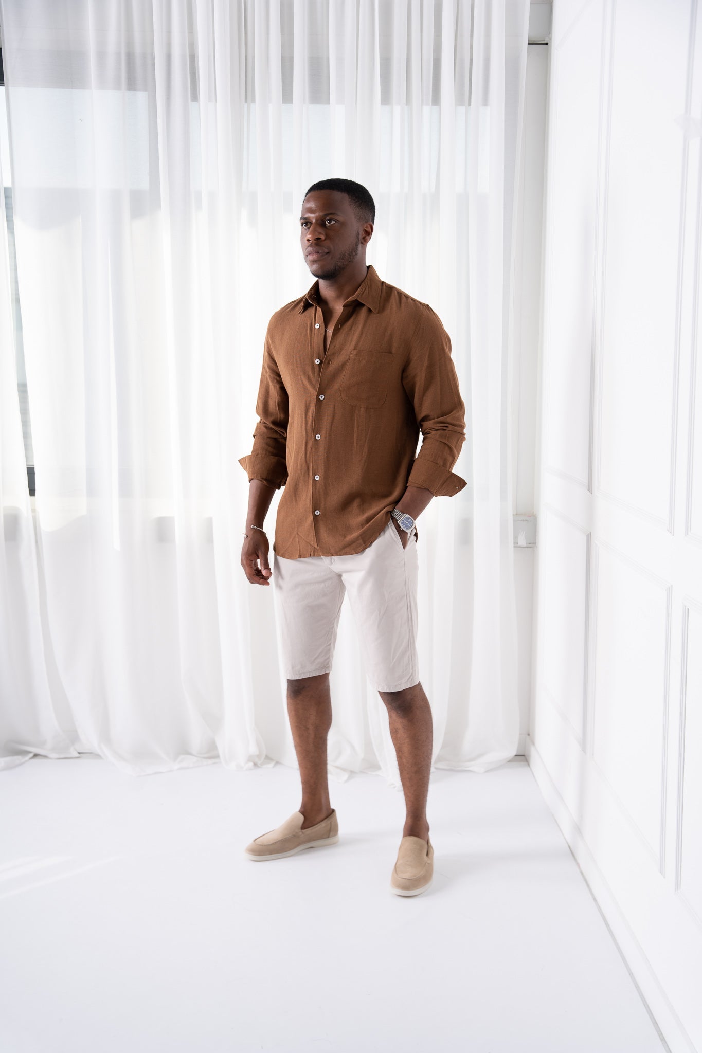 BEACH OVERSIZE DE MANGA LARGA
