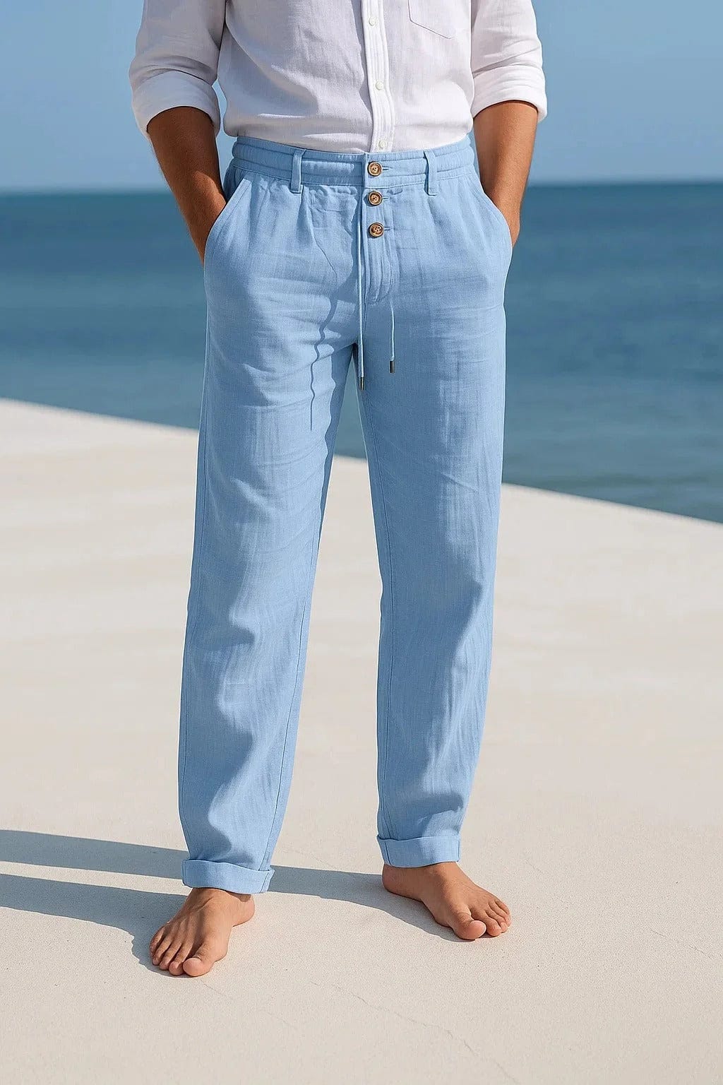 Porto | Casual Linnen Broek